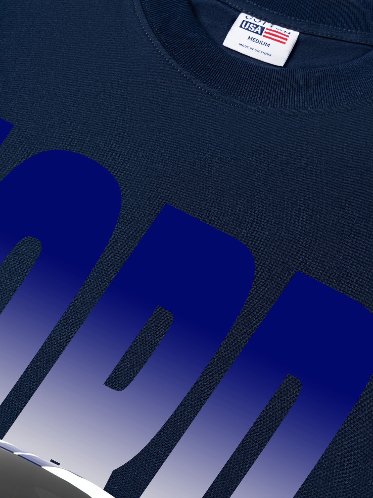 Áo Thun Relaxed Fit Ford GT 350 White Blue