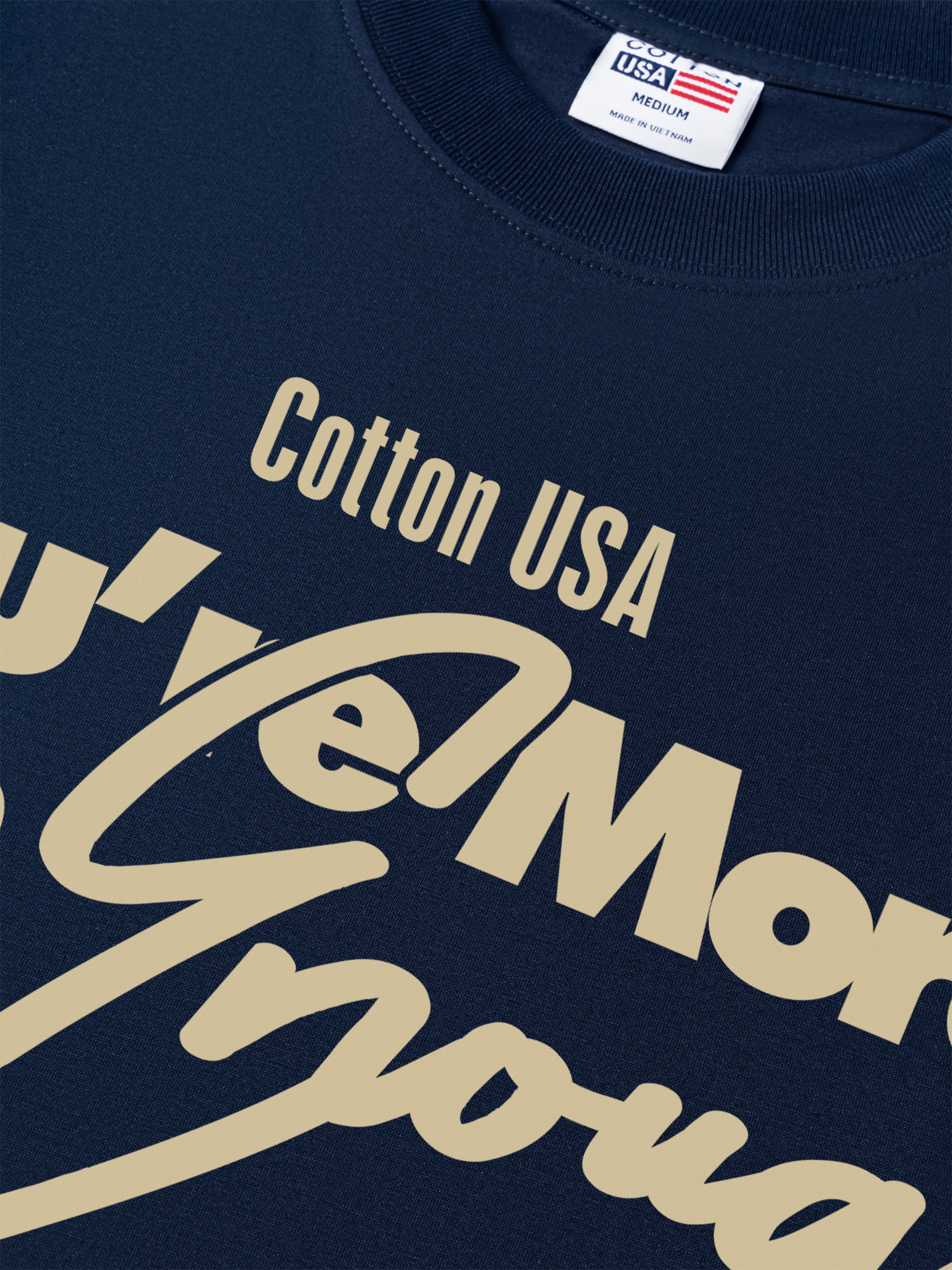 Áo Thun Relaxed Fit USA More Than Enough