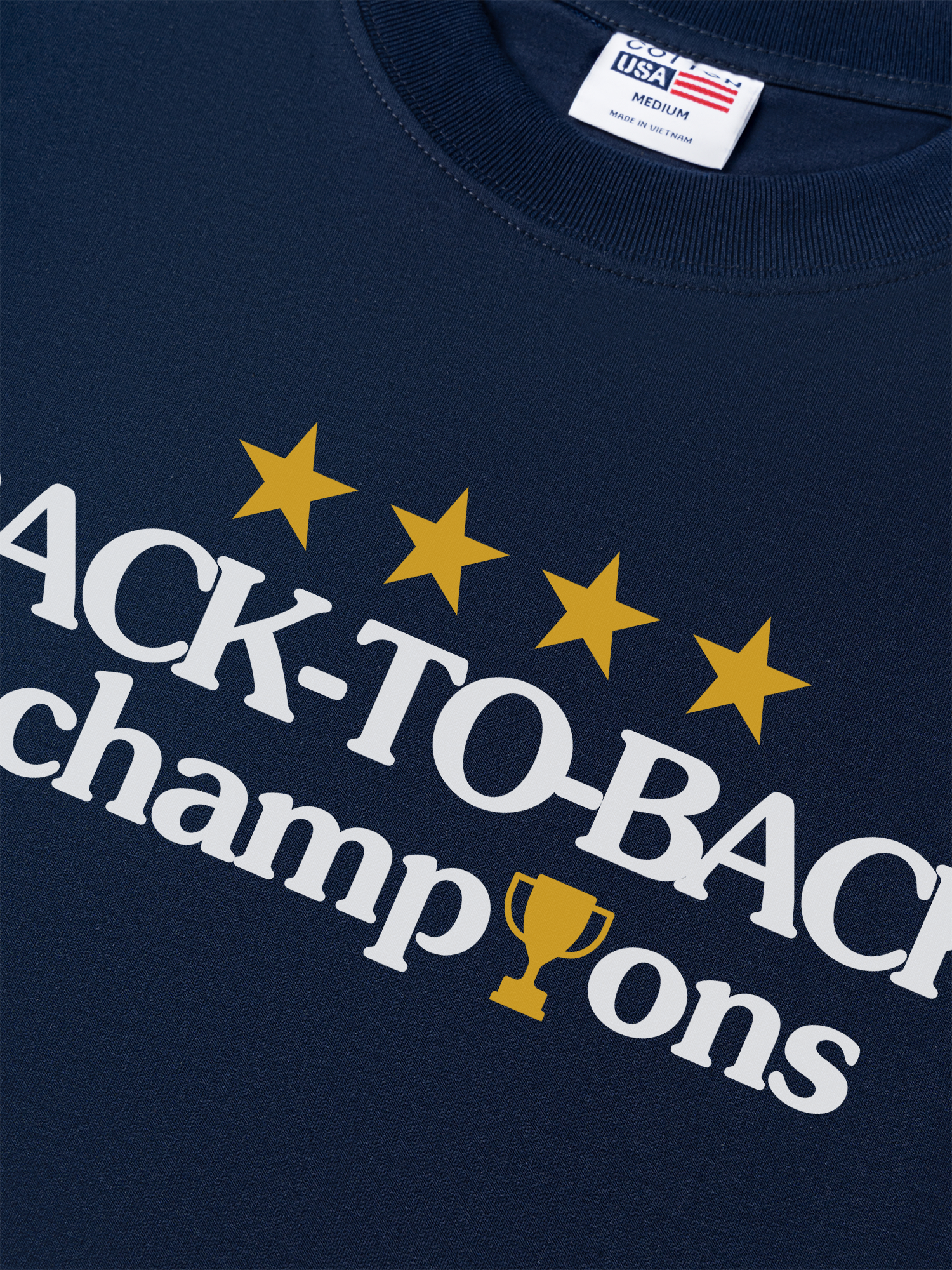 Áo Thun Relaxed Fit Champions Back To Back