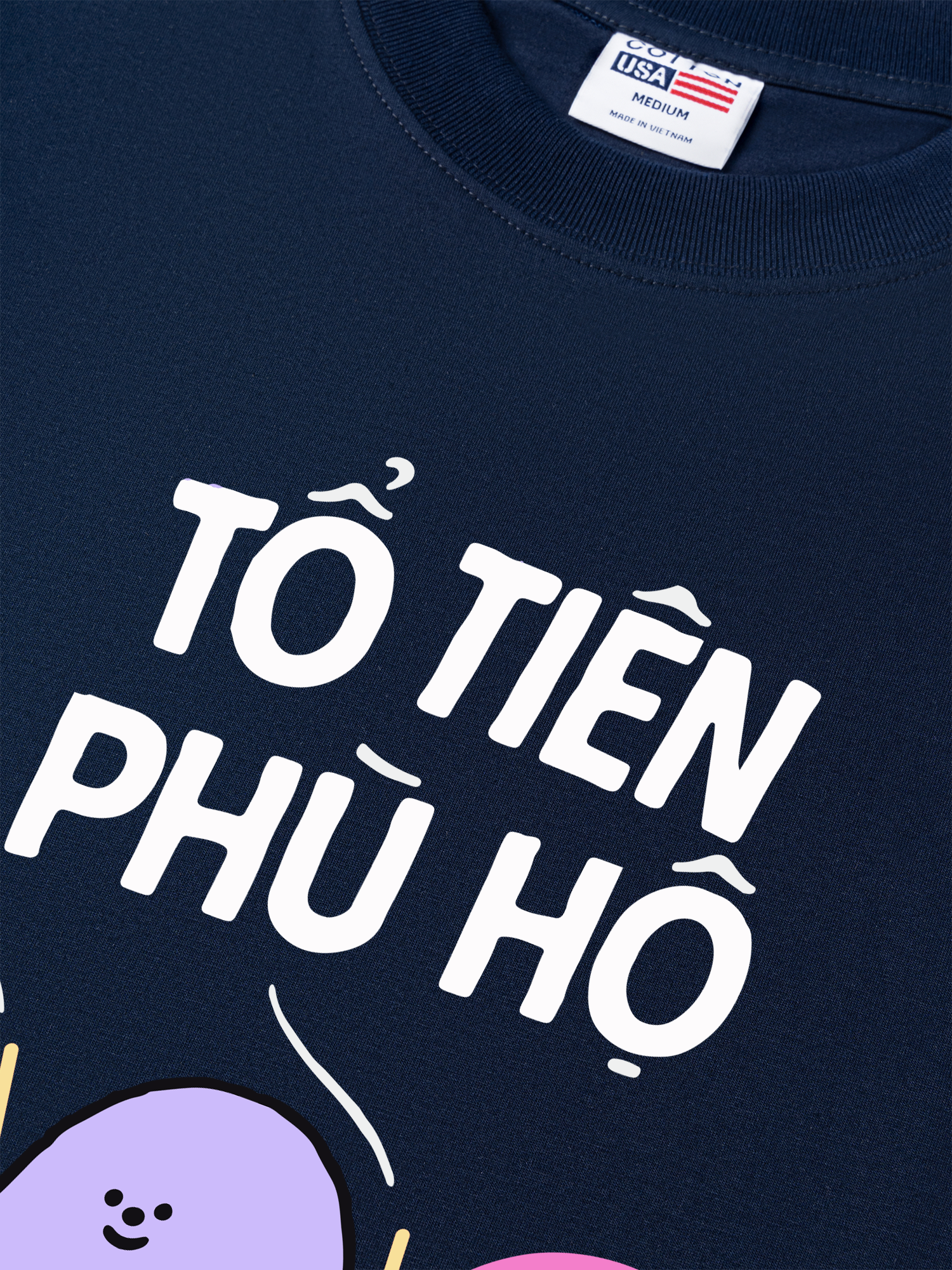 Áo Thun Relaxed Fit Tổ Tiên Phù Hộ