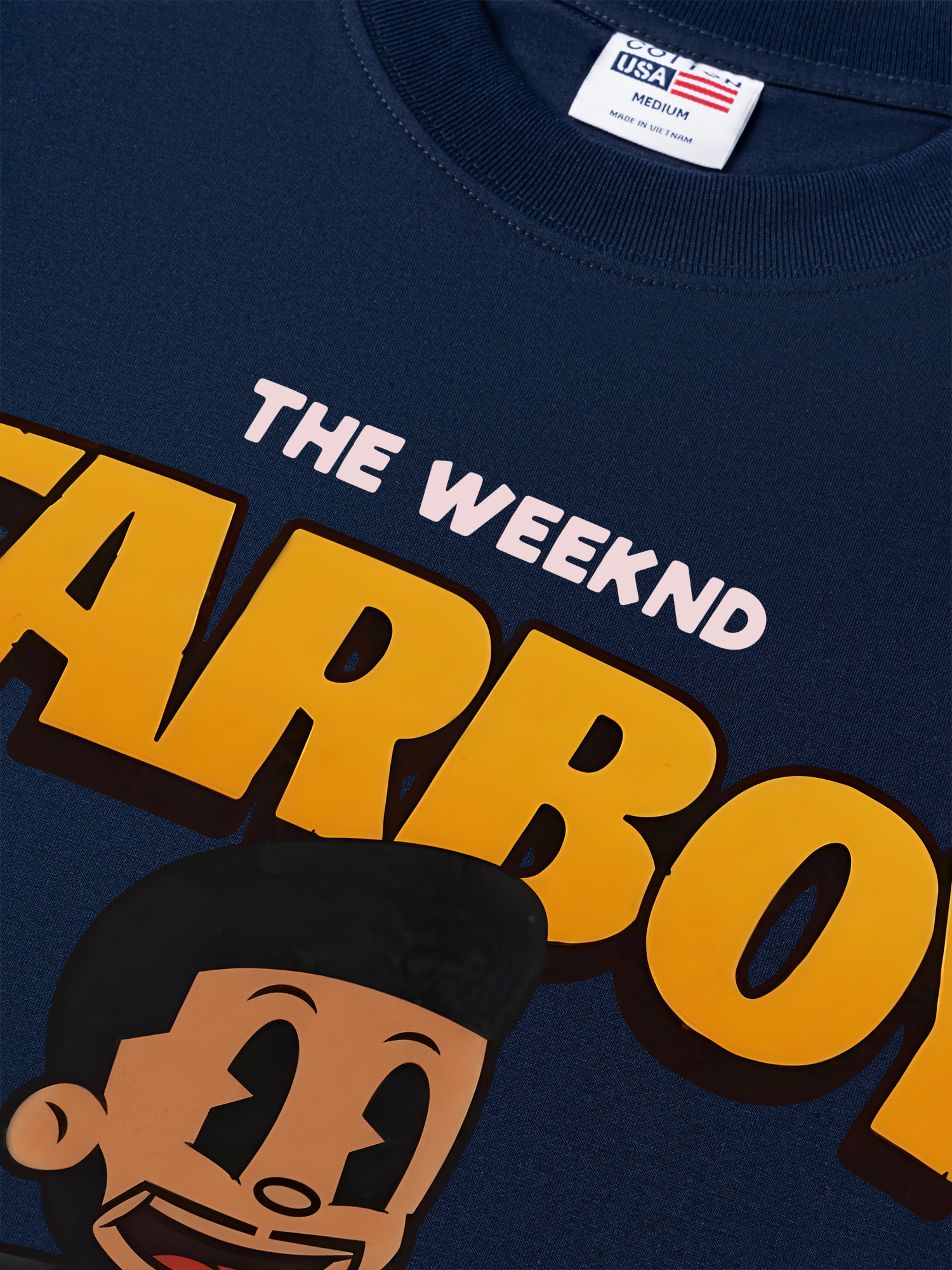 Áo Thun Relaxed Fit Rapper Star Boy