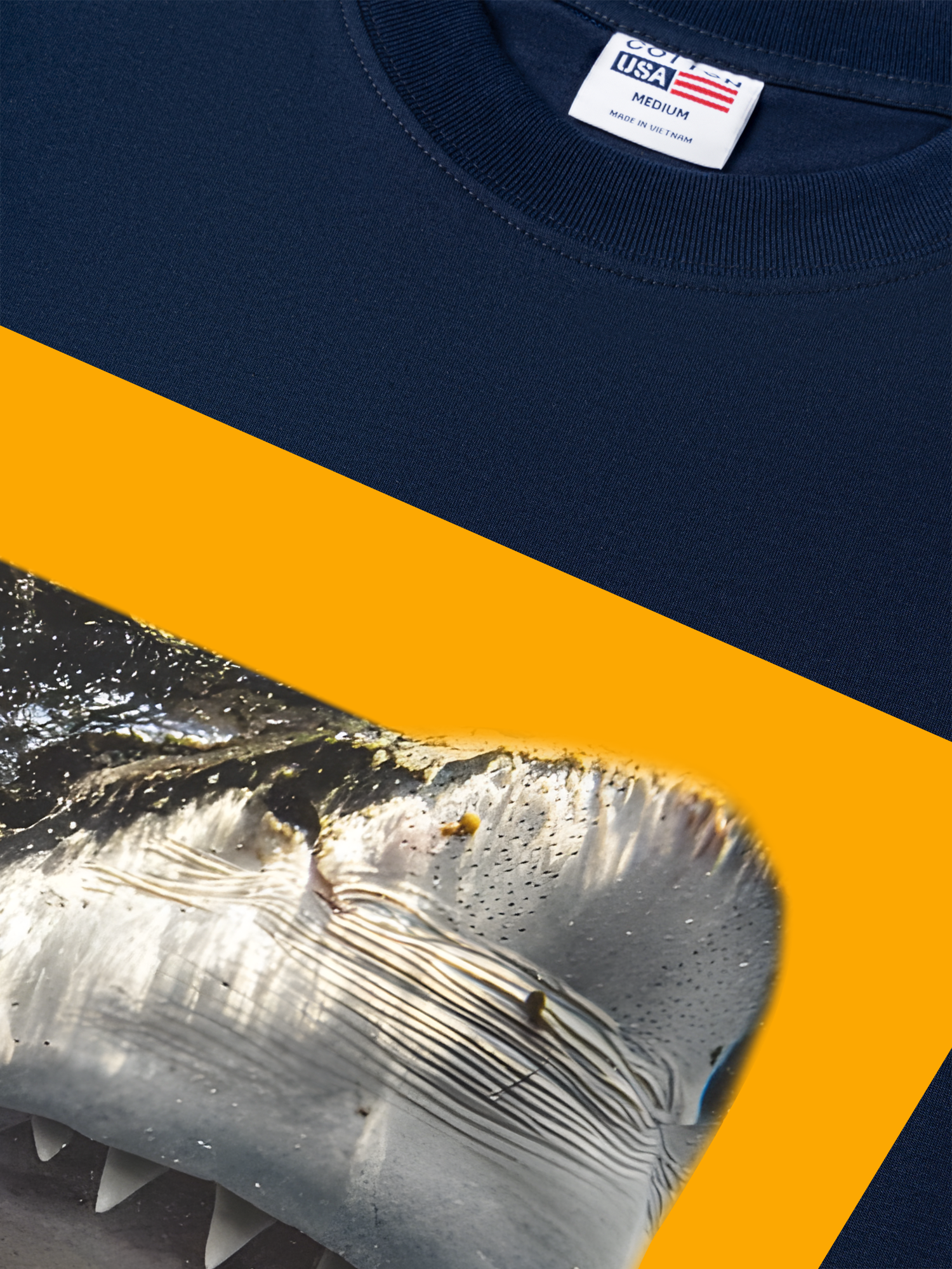 Áo Thun Relaxed Fit Wild Life Deadly Deep Sea