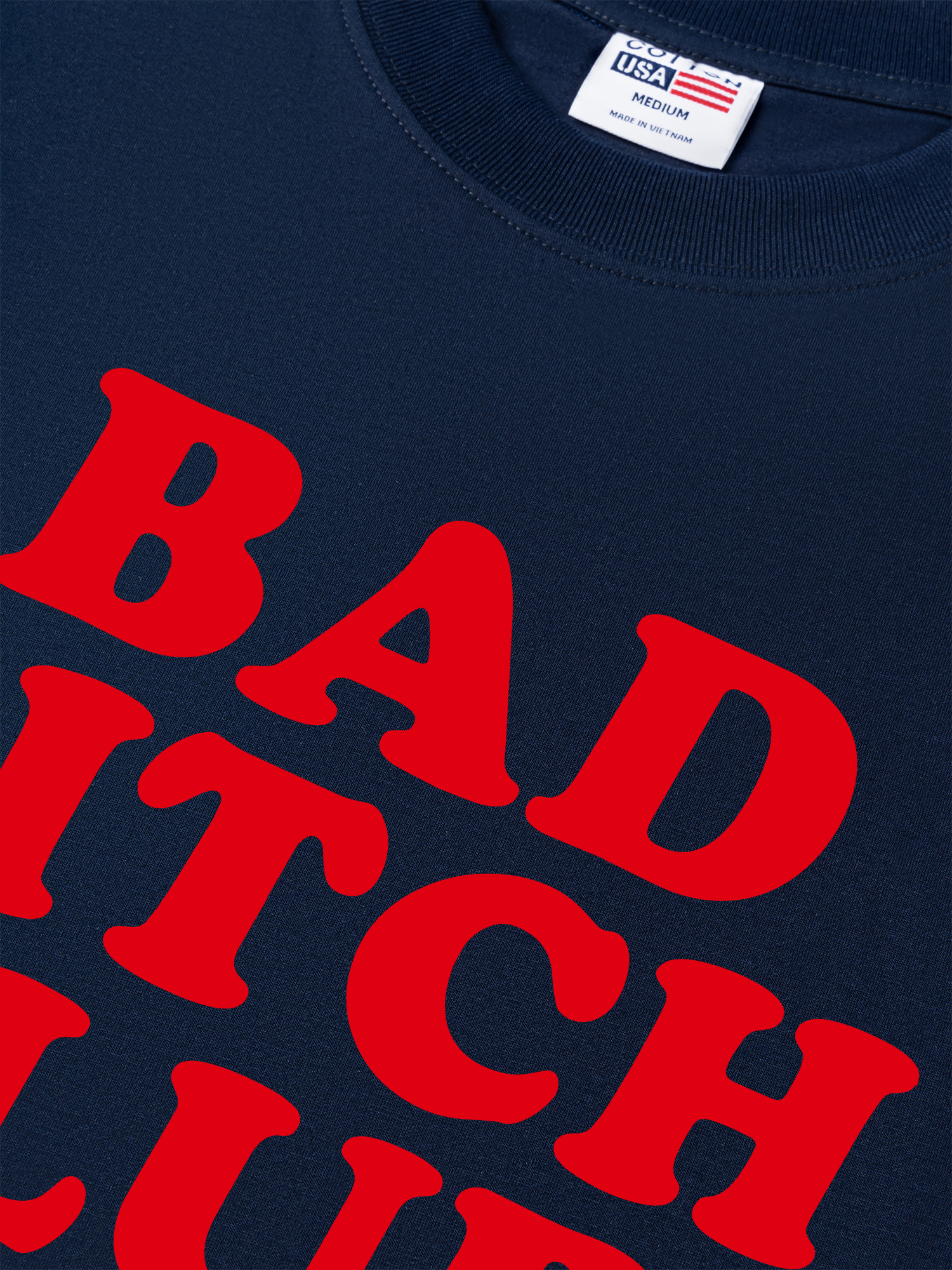 Áo Thun Relaxed Fit Bad Bitch Club