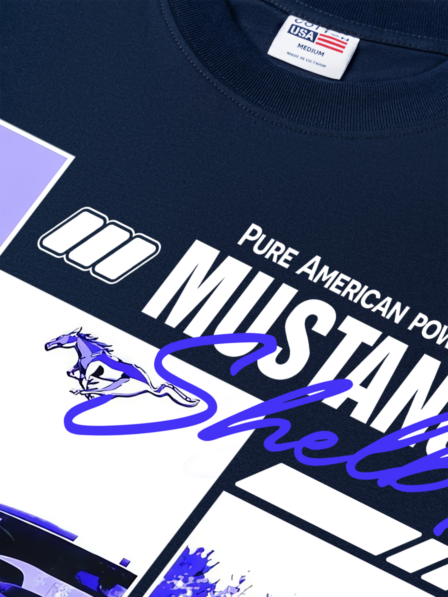 Áo Thun Relaxed Fit Ford Mustang Shelby