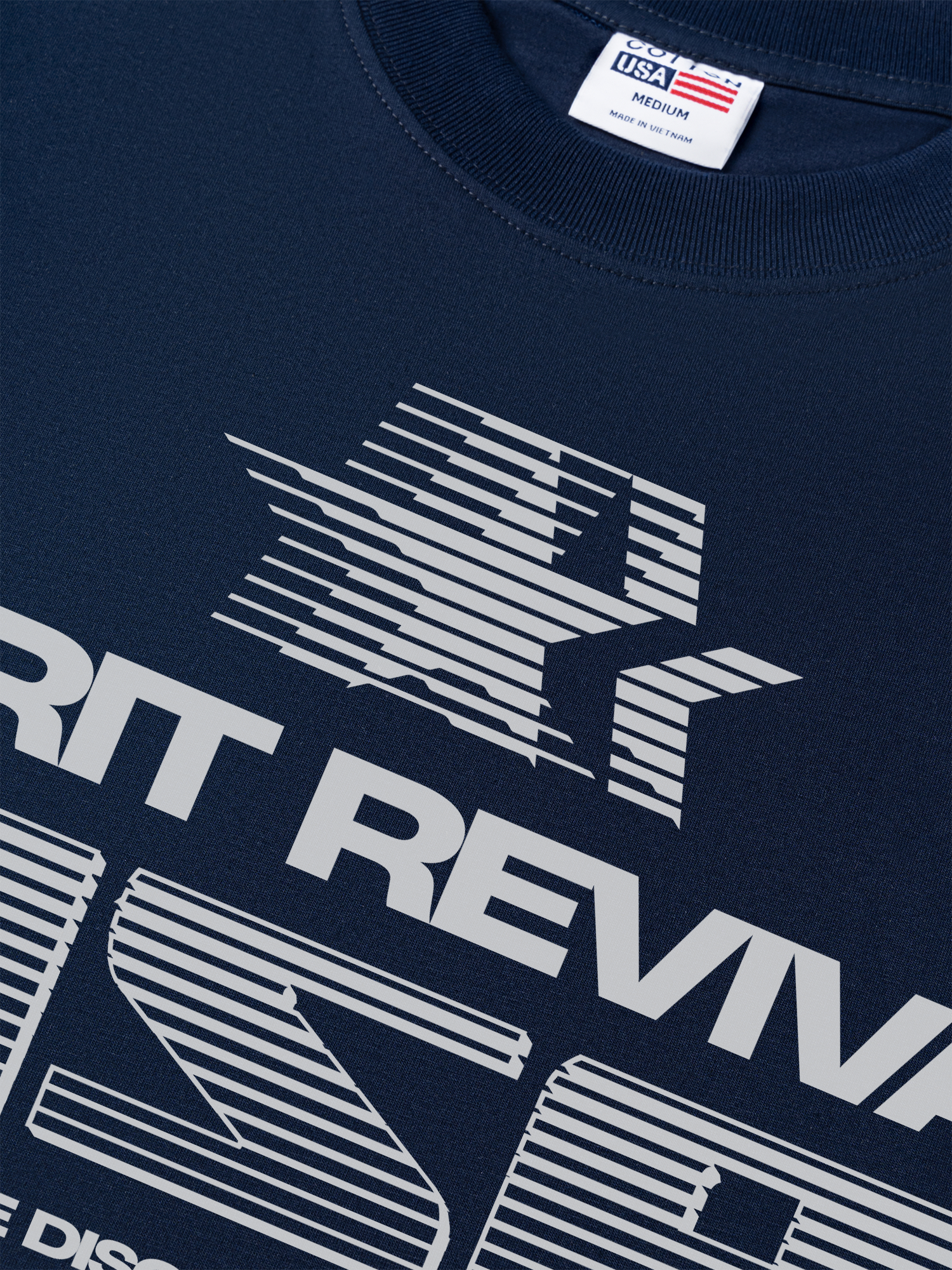 Áo Thun Relaxed Fit USA Spirit Revival