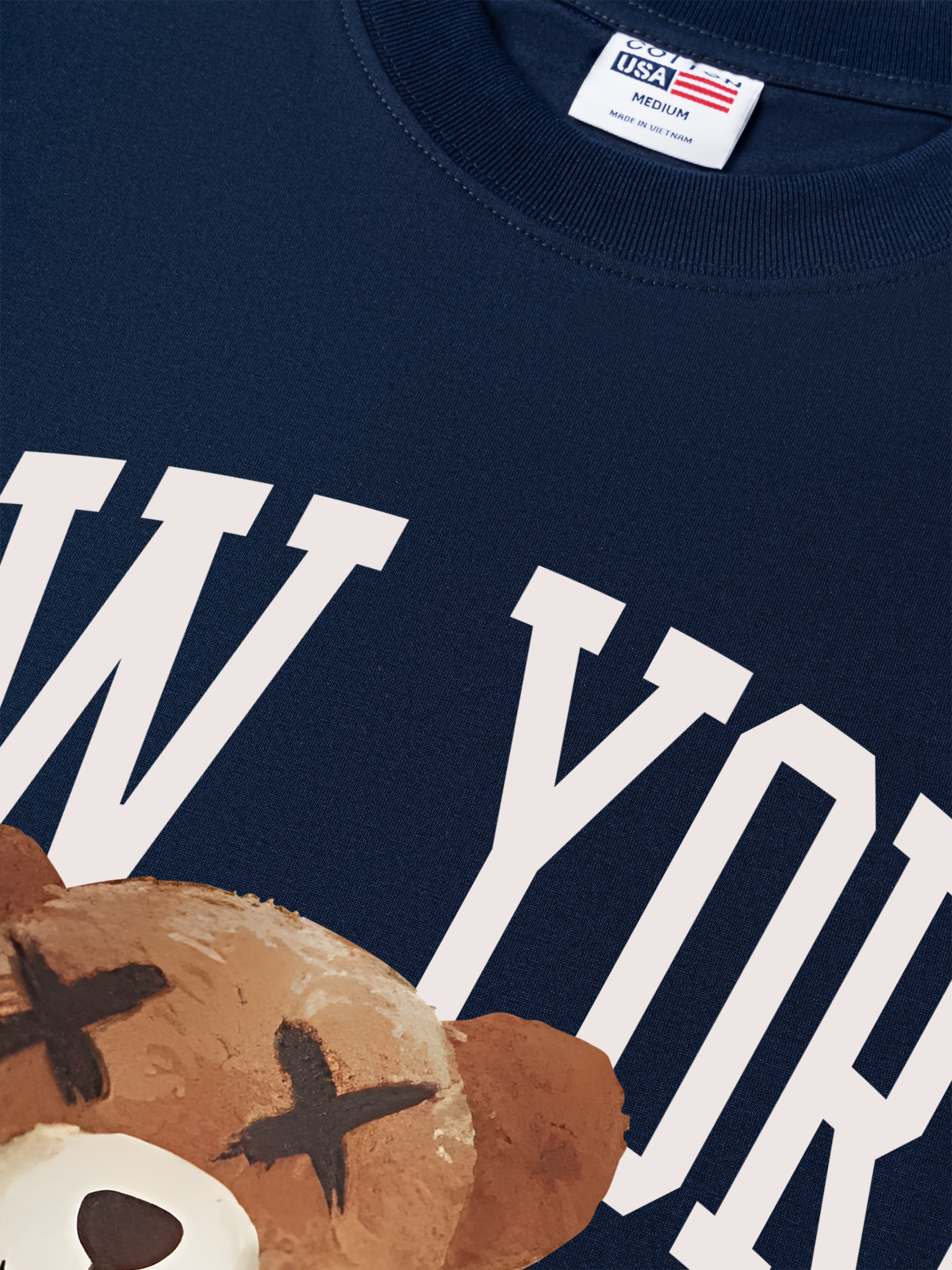 Áo Thun Relaxed Fit New York Teddy