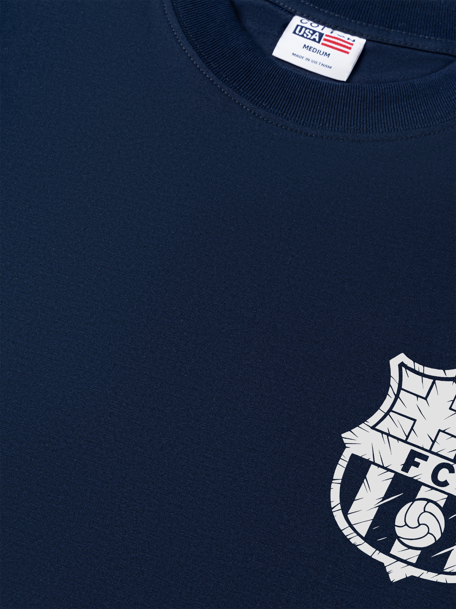 Áo Thun Relaxed Fit Soccer Barcelona Wild Style