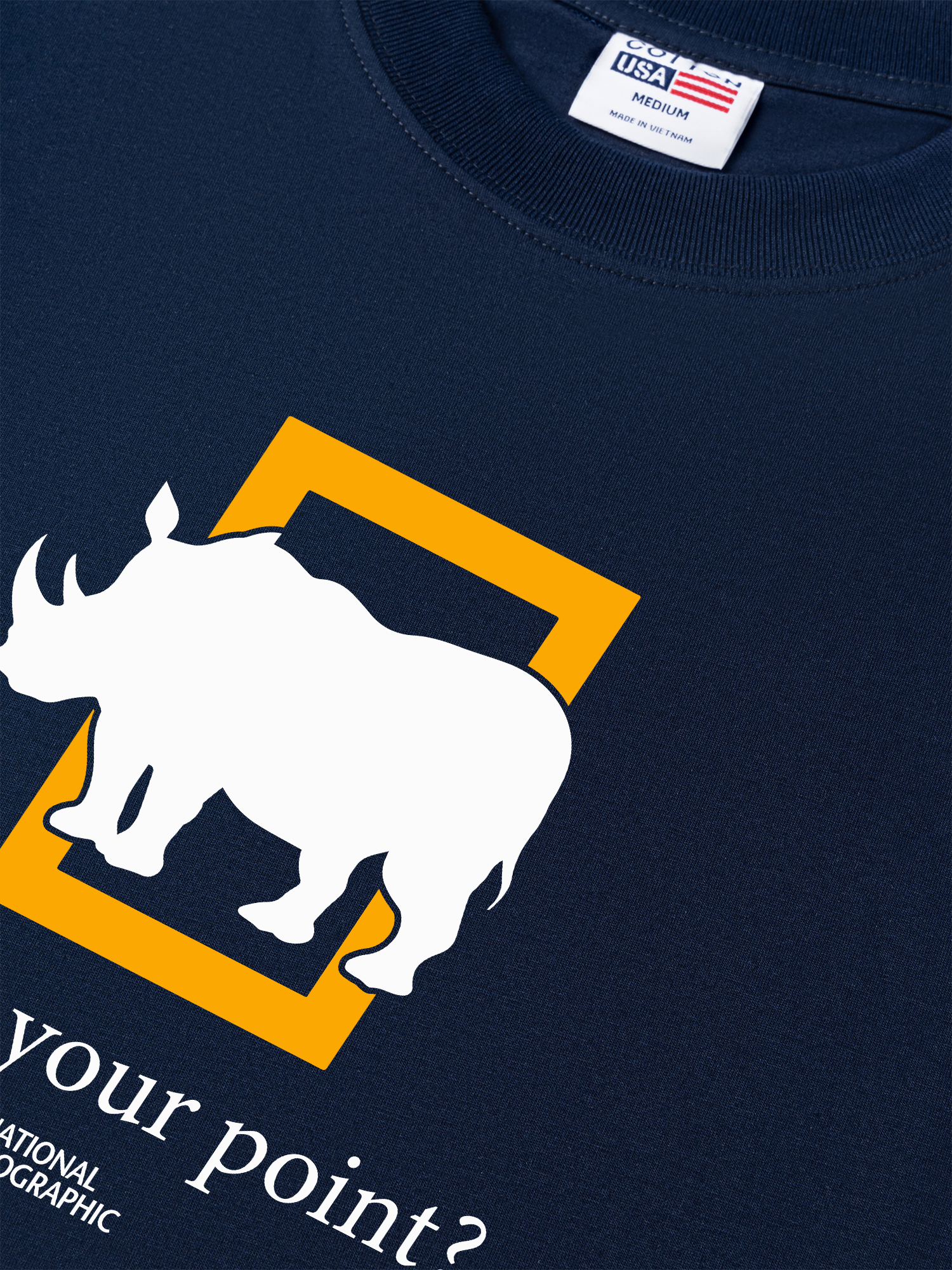 Áo Thun Relaxed Fit Wild Life What's Your Point