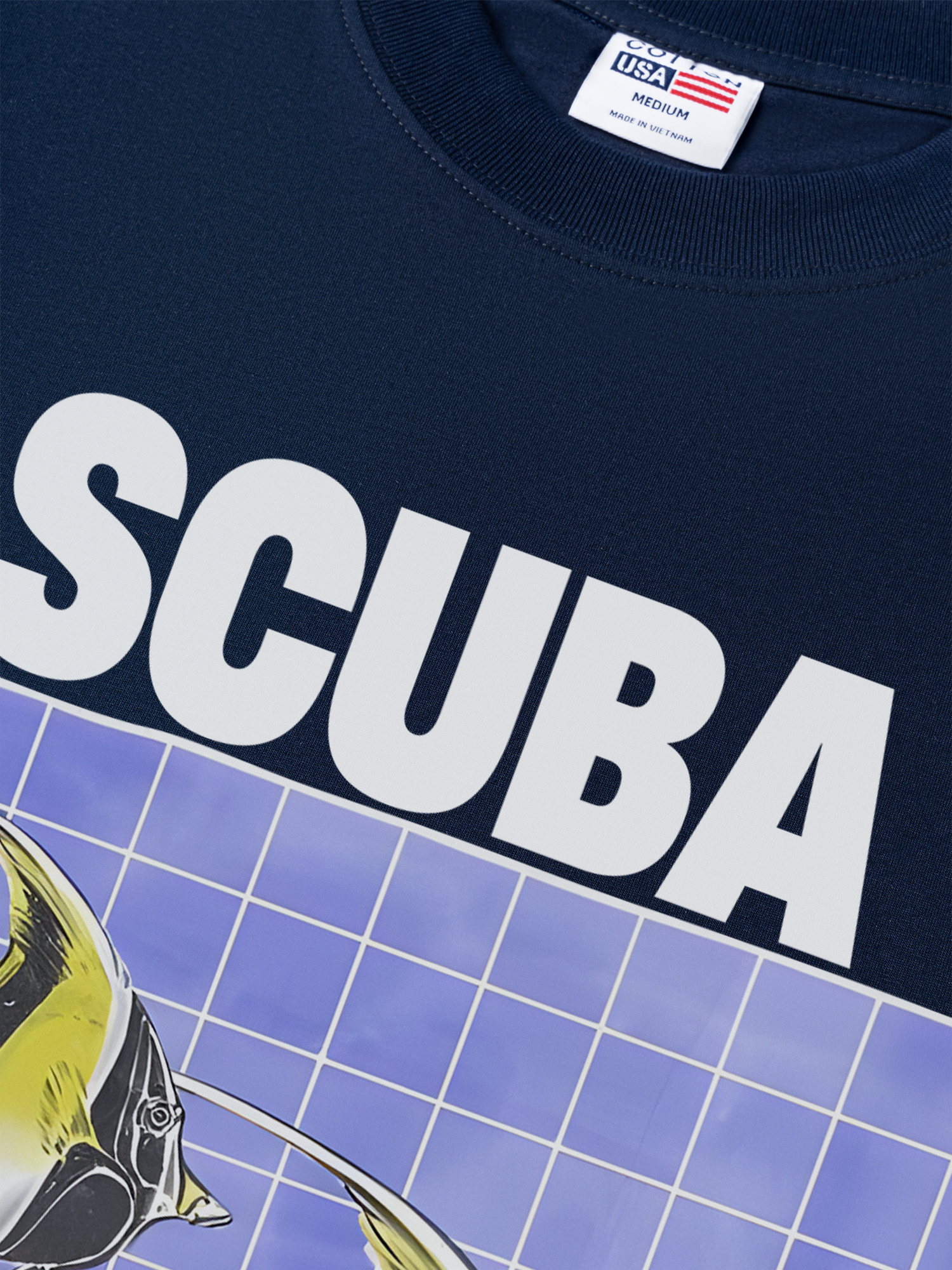 Áo Thun Relaxed Fit Tropical Scuba Paradise