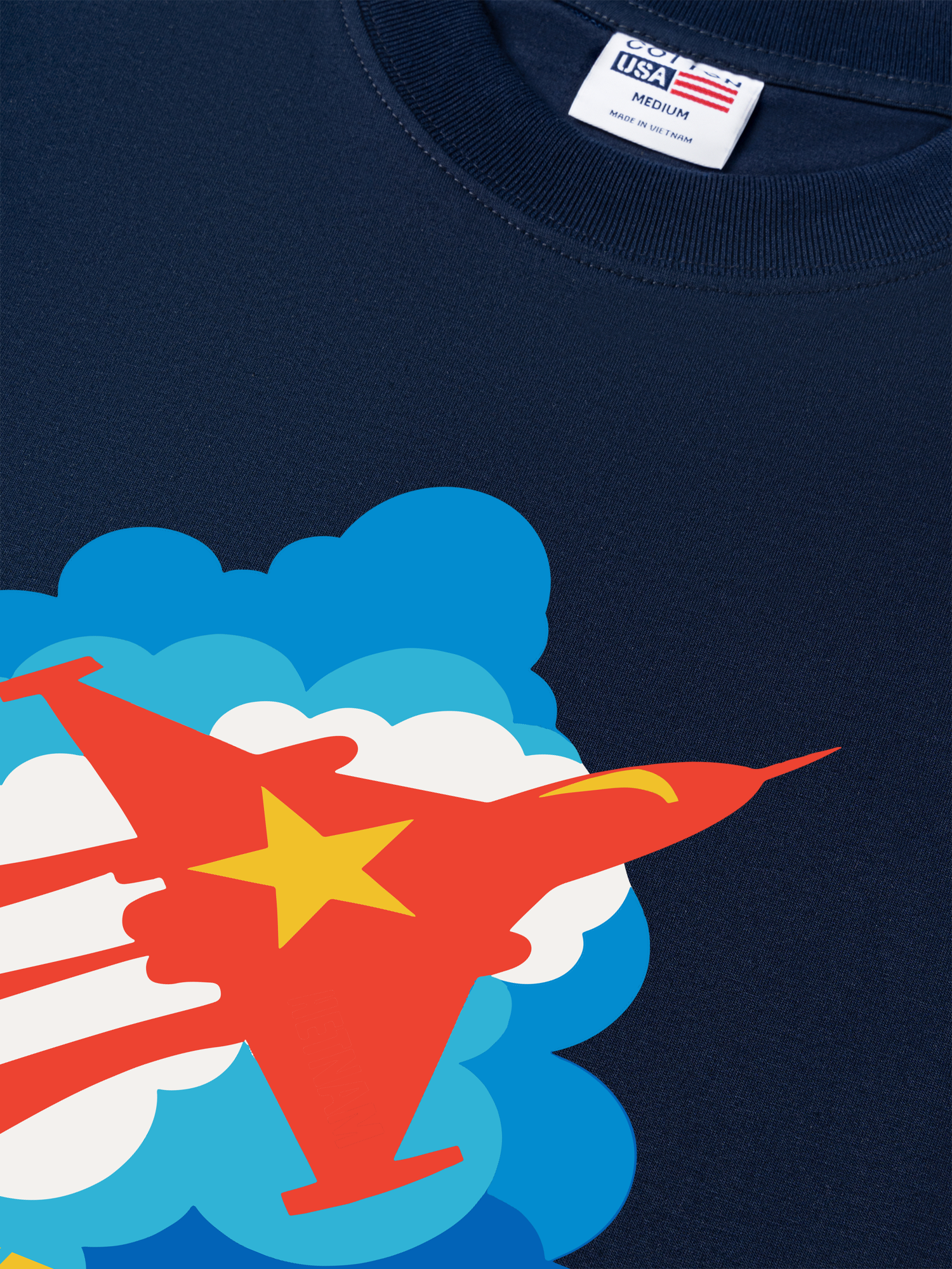 Áo Thun Relaxed Fit Phi Cơ Giải Phóng