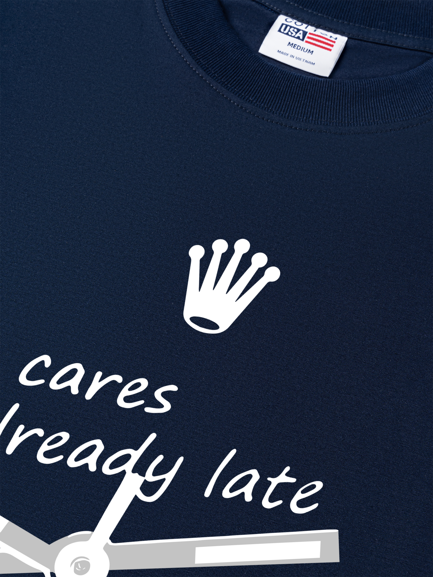 Áo Thun Relaxed Fit I'm Already Late