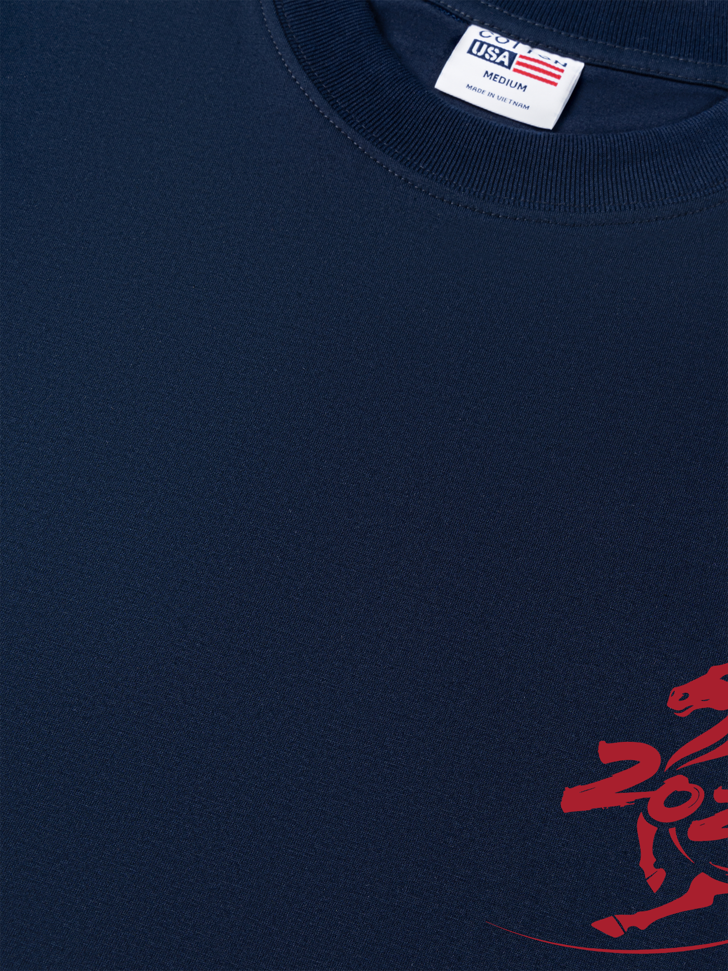 Áo Thun Relaxed Fit Năm Mới May Mắn