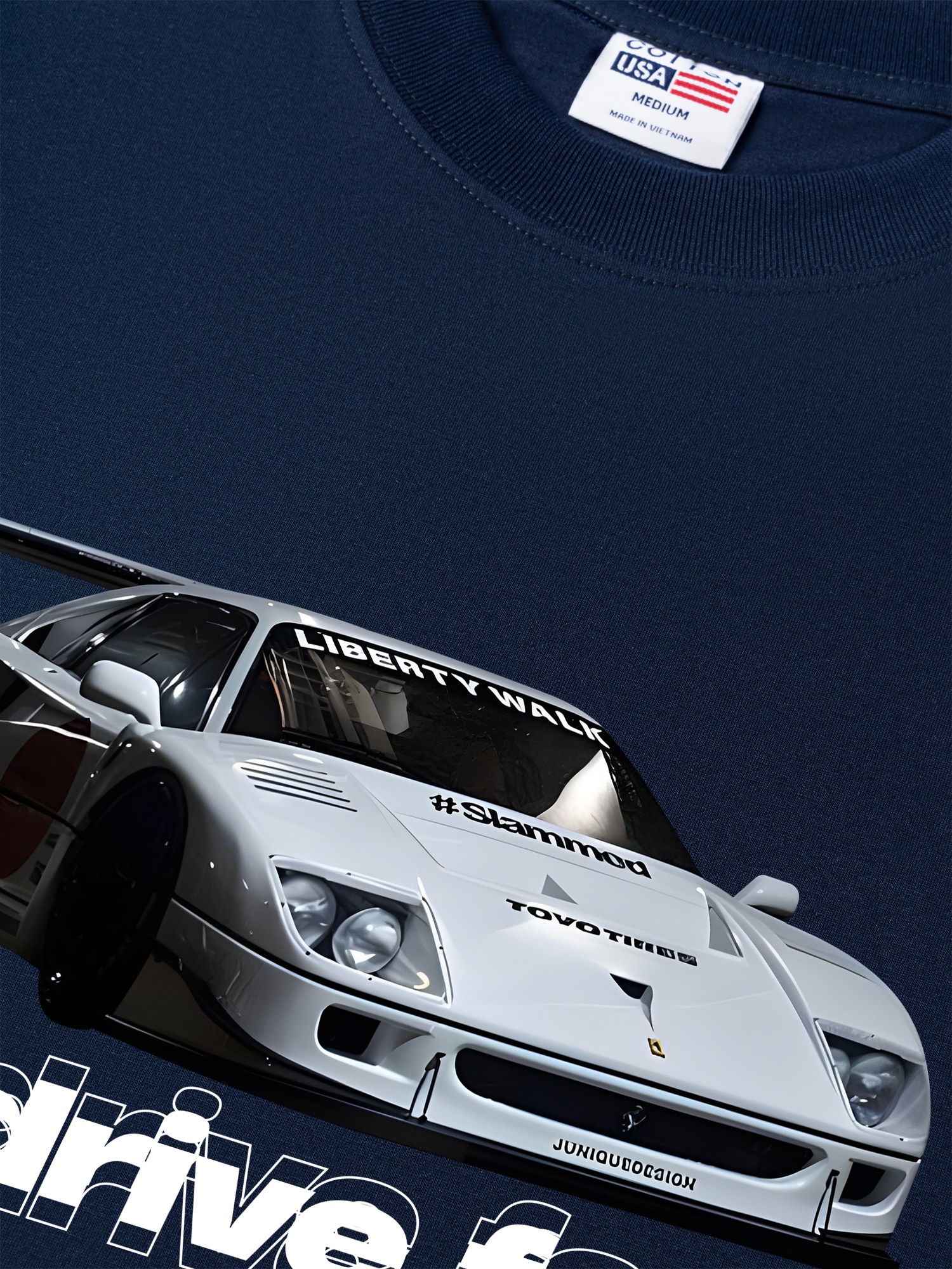 Áo Thun Relaxed Fit Ferrari We Drive Fast