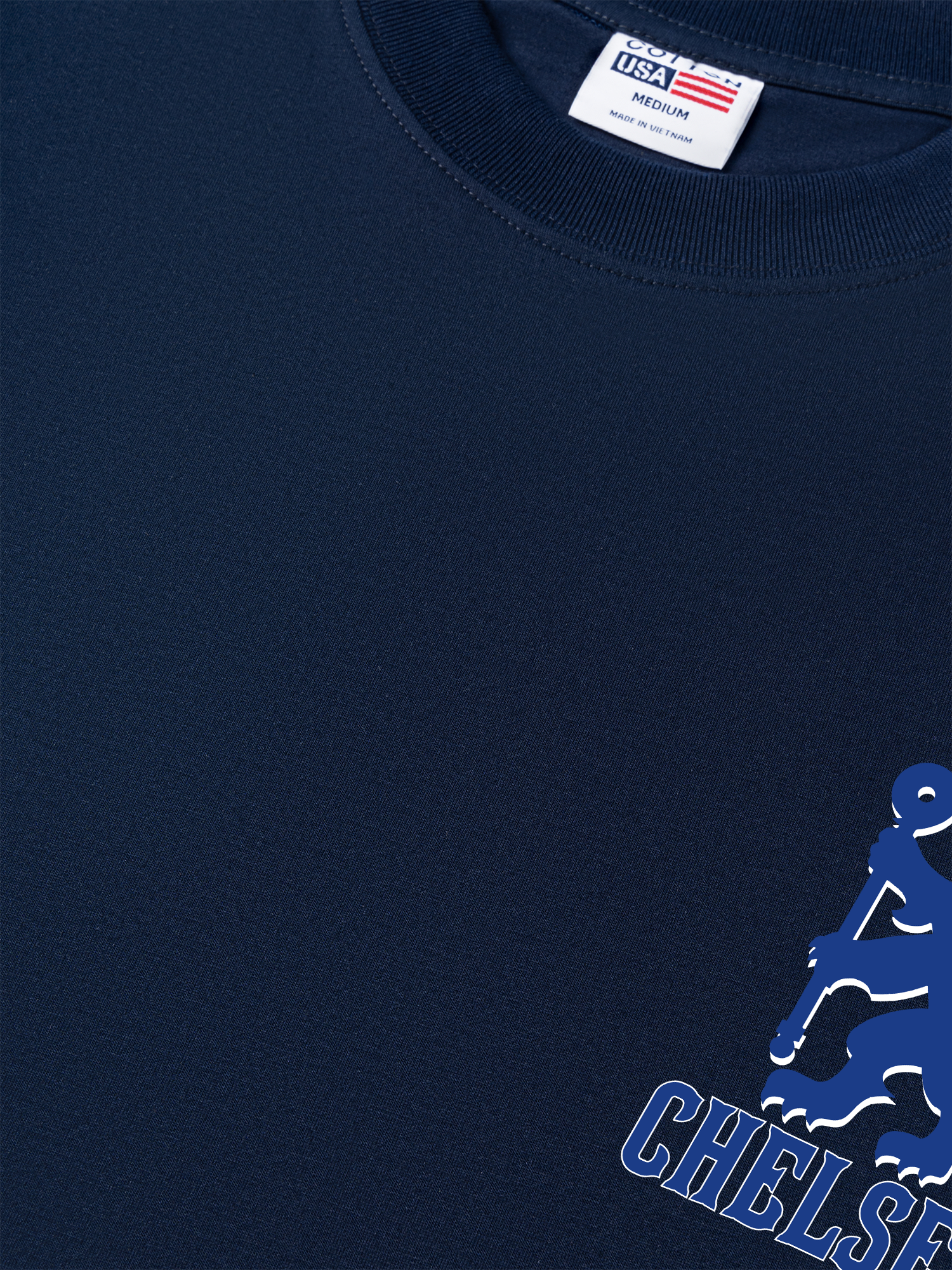 Áo Thun Relaxed Fit Soccer Keep The Blue Flag Flying High