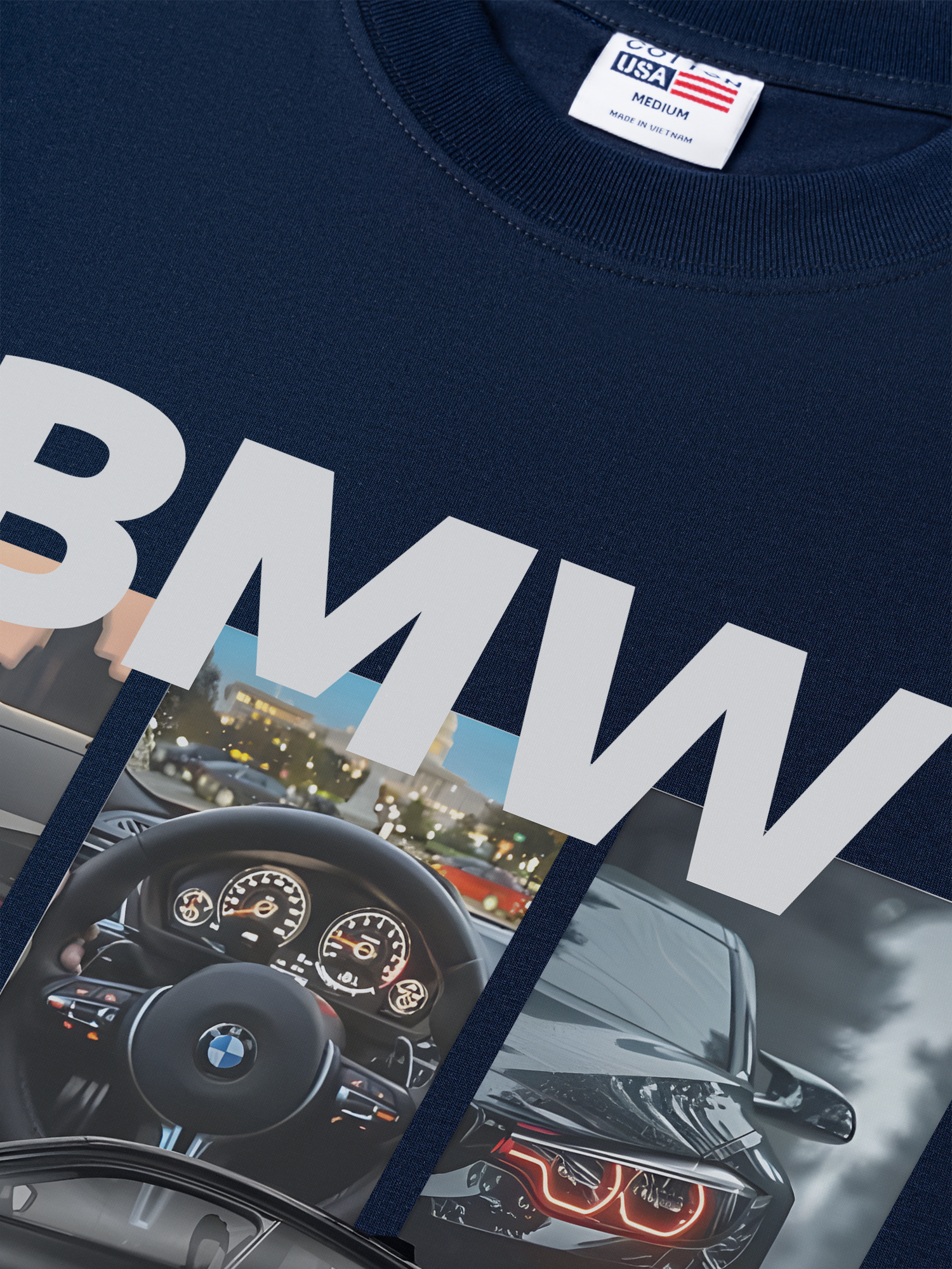 Áo Thun Relaxed Fit BMW M4 Classic