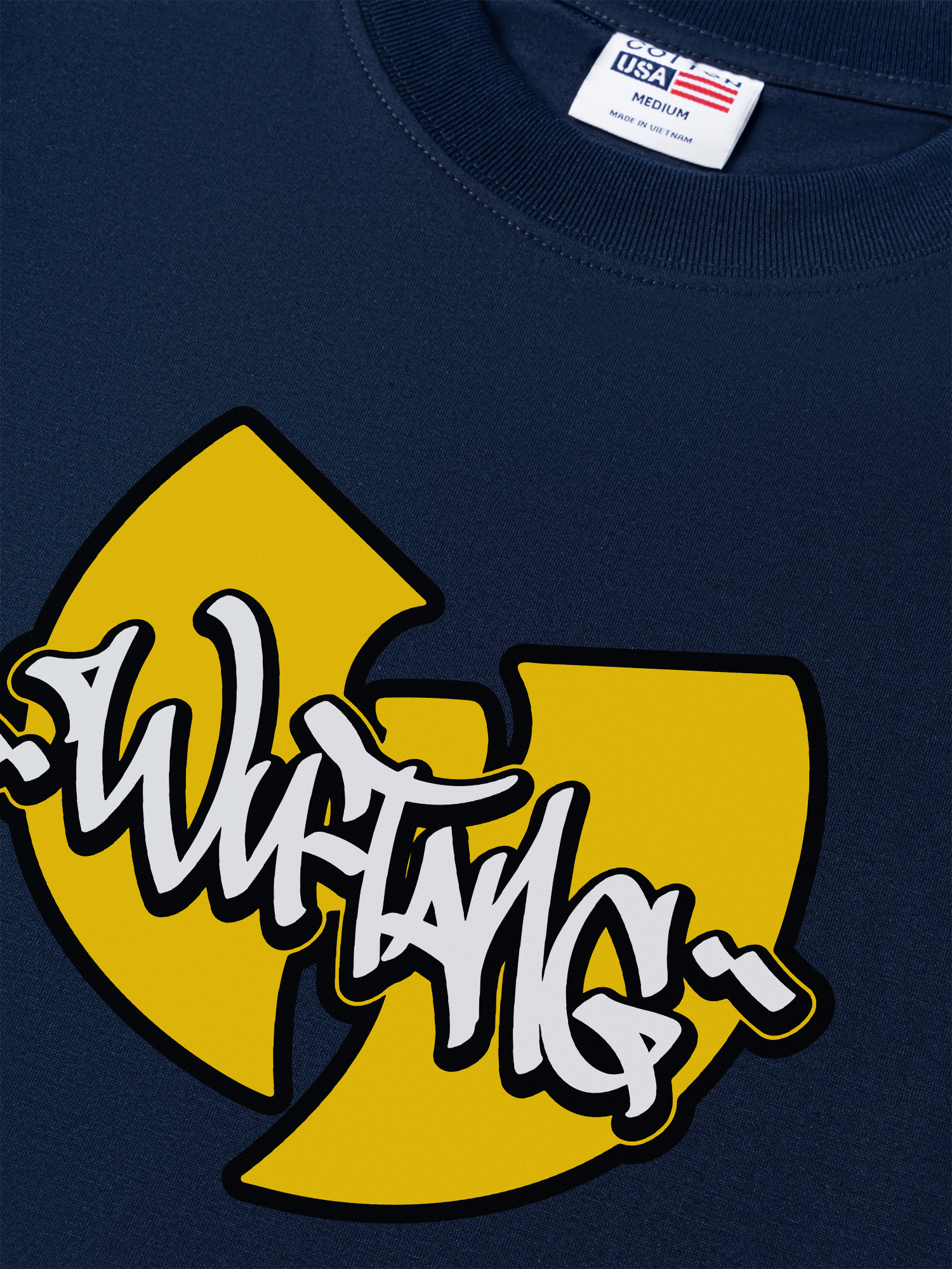 Áo Thun Relaxed Fit Rapper Wu-Tang Clan Logo