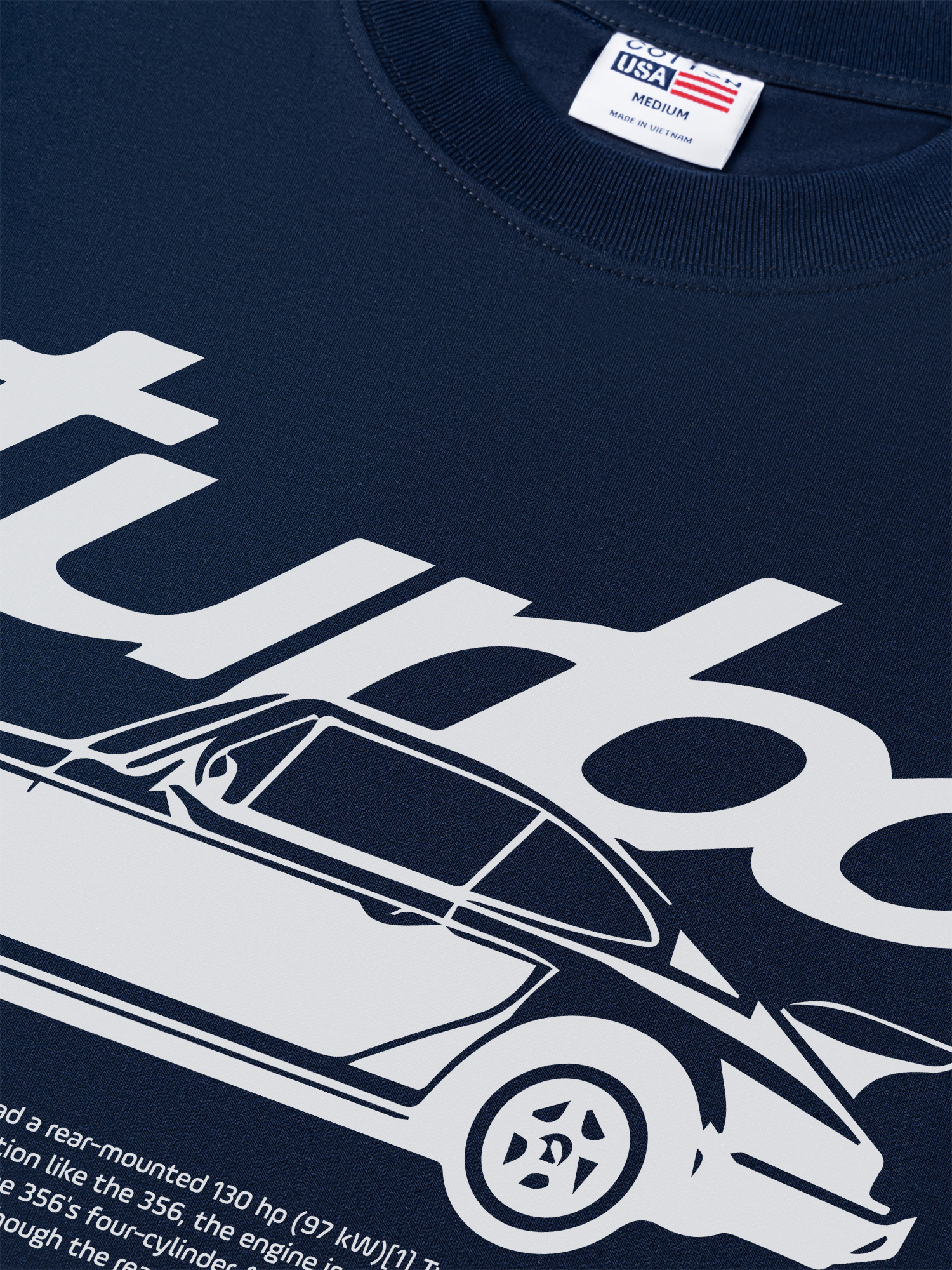 Áo Thun Relaxed Fit Porsche Classic 911 Turbo