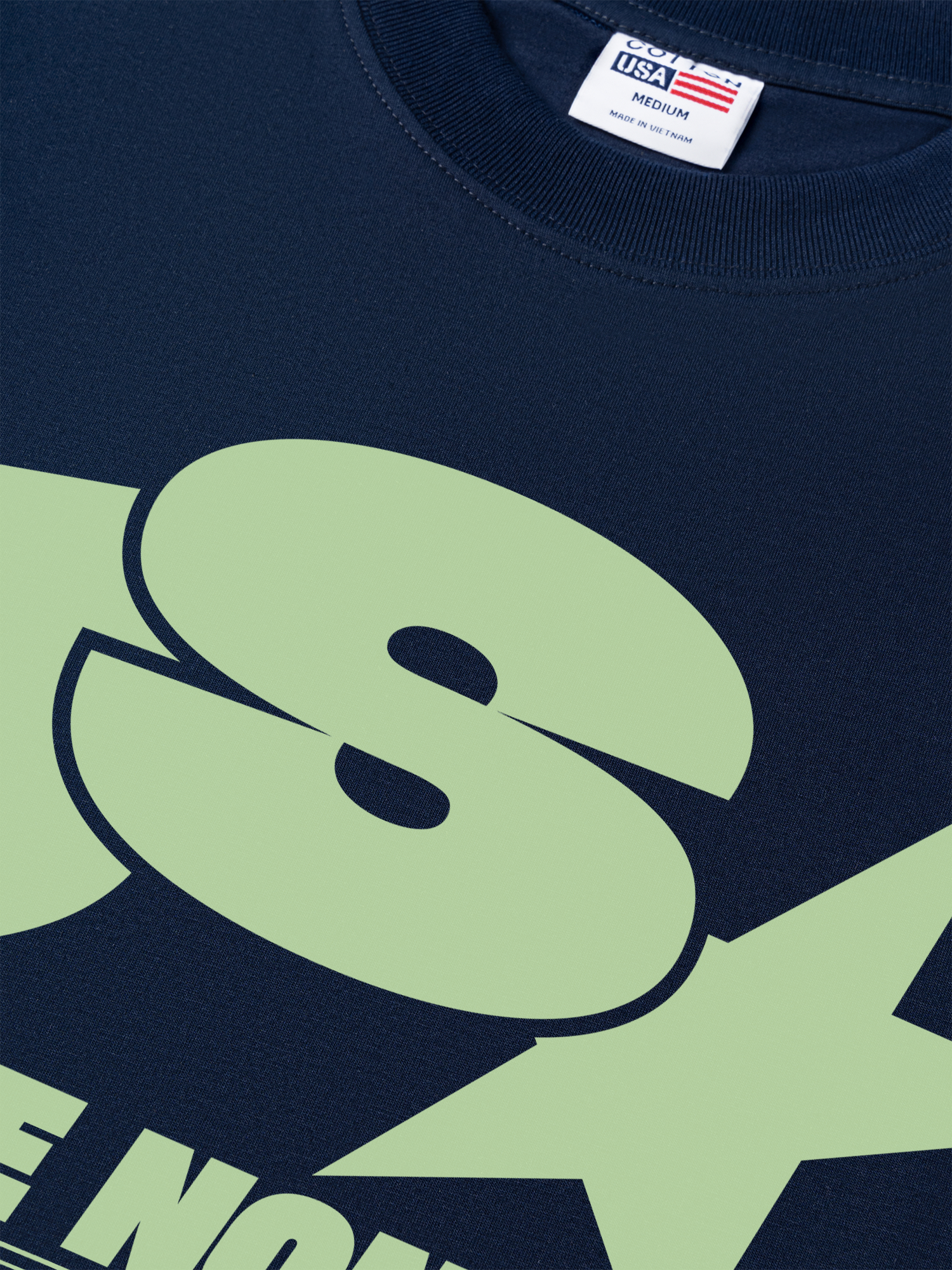 Áo Thun Relaxed Fit USA Hustle Non Stop