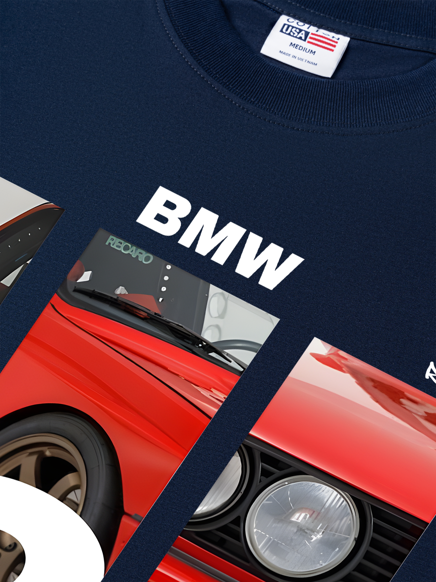 Áo Thun Relaxed Fit BMW 1990 Edition