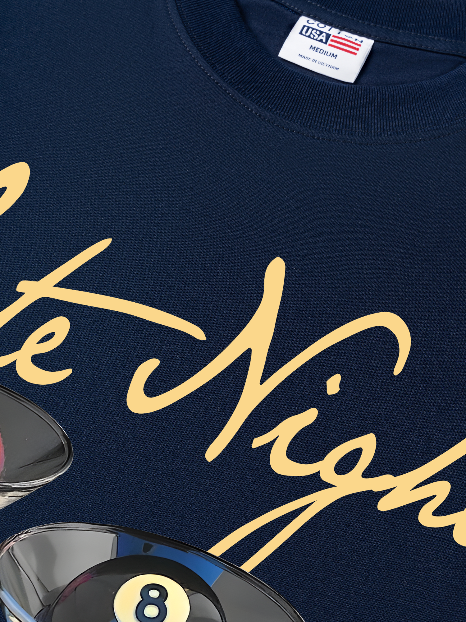 Áo Thun Relaxed Fit Billiards Late Night