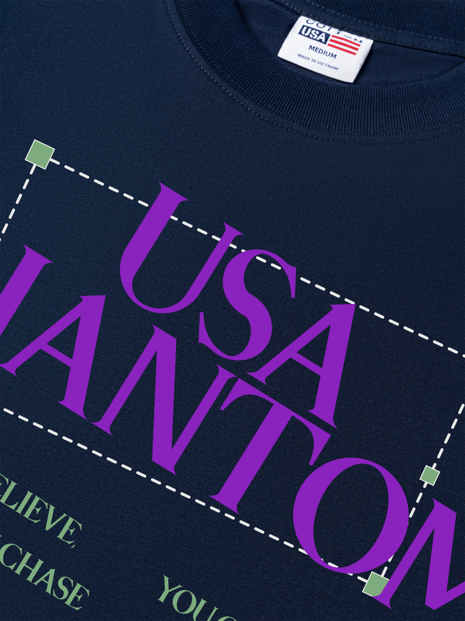 Áo Thun Relaxed Fit USA Phantom Chase