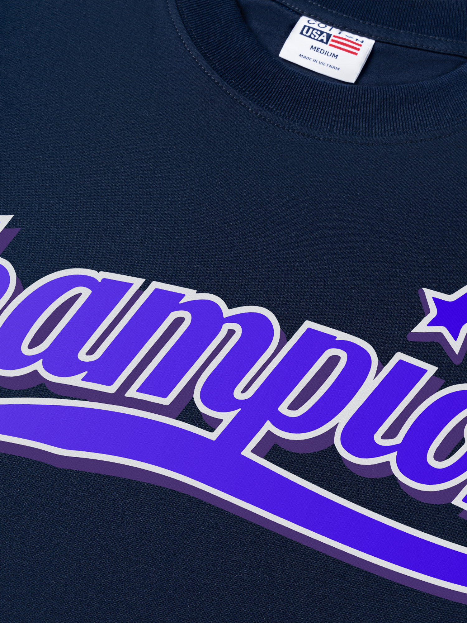 Áo Thun Relaxed Fit Champions Retro Star