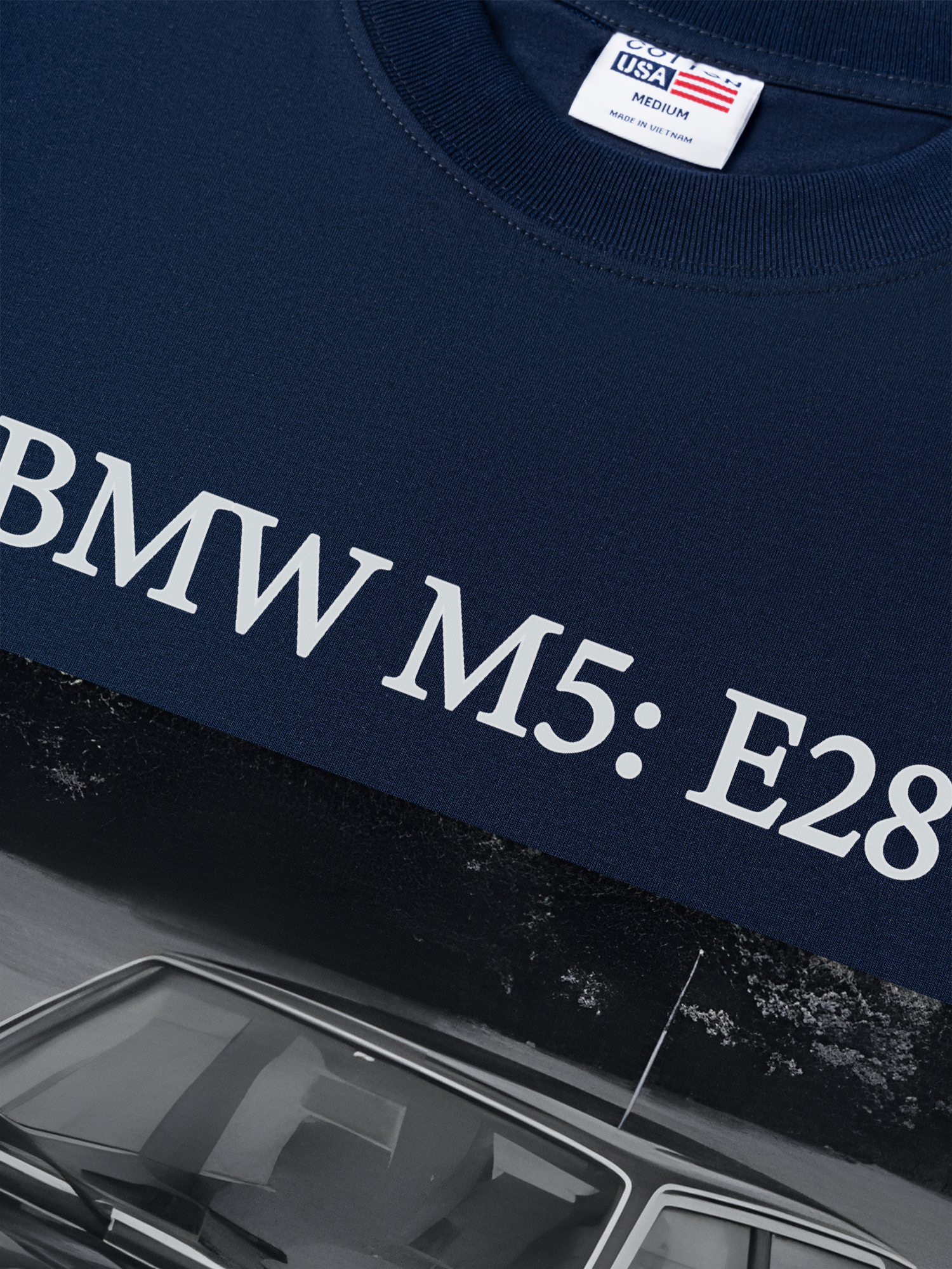 Áo Thun Relaxed Fit BMW M5 E28