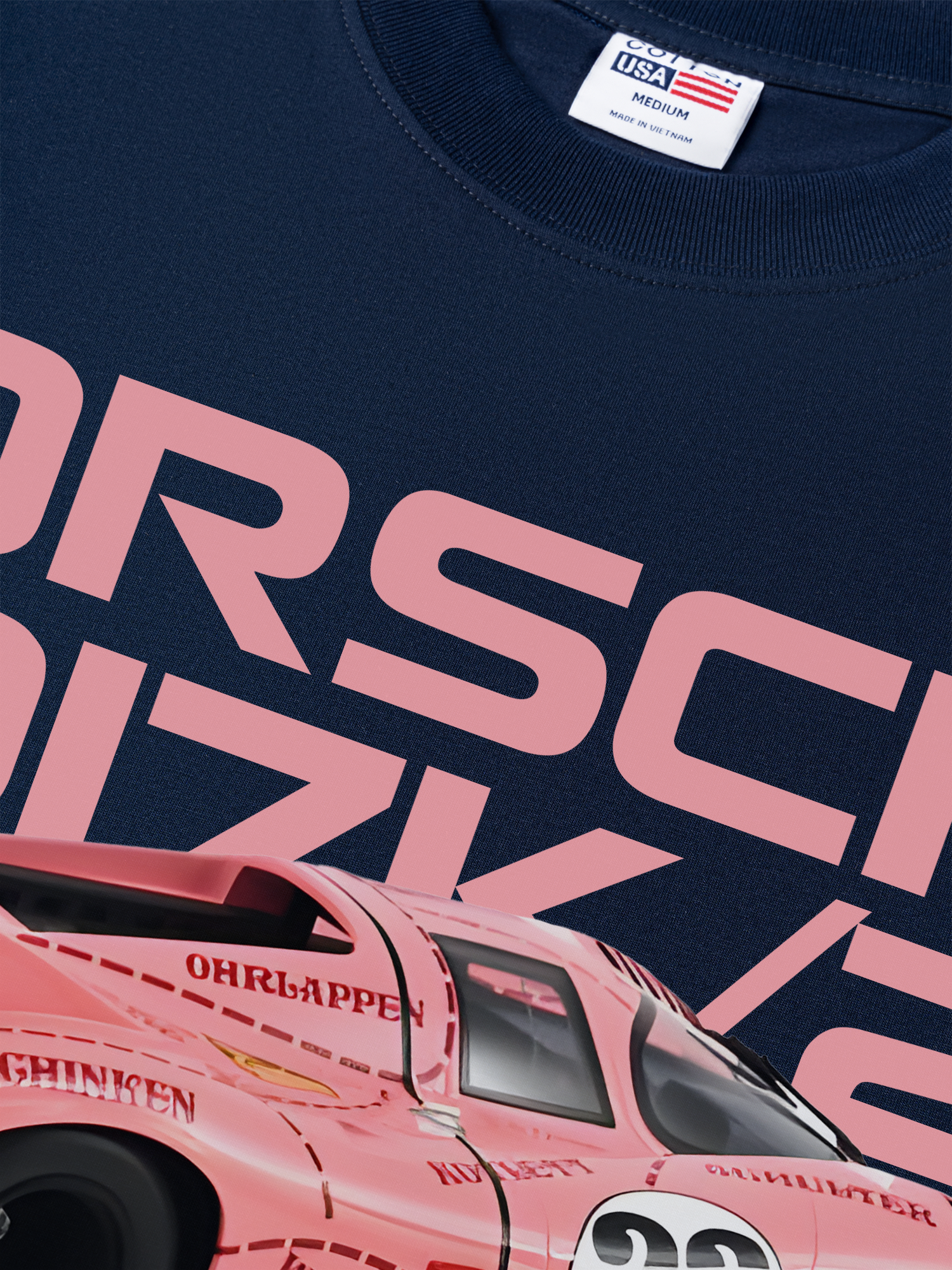 Áo Thun Relaxed Fit Porsche 917K Pink Pig