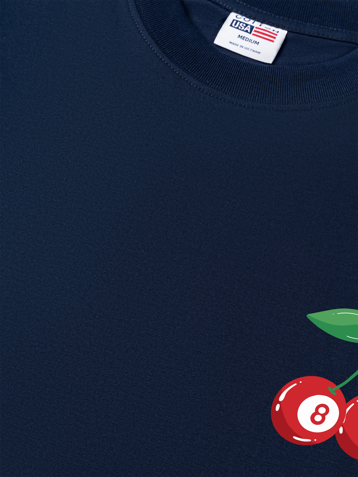 Áo Thun Relaxed Fit Billiards Cherry Lady