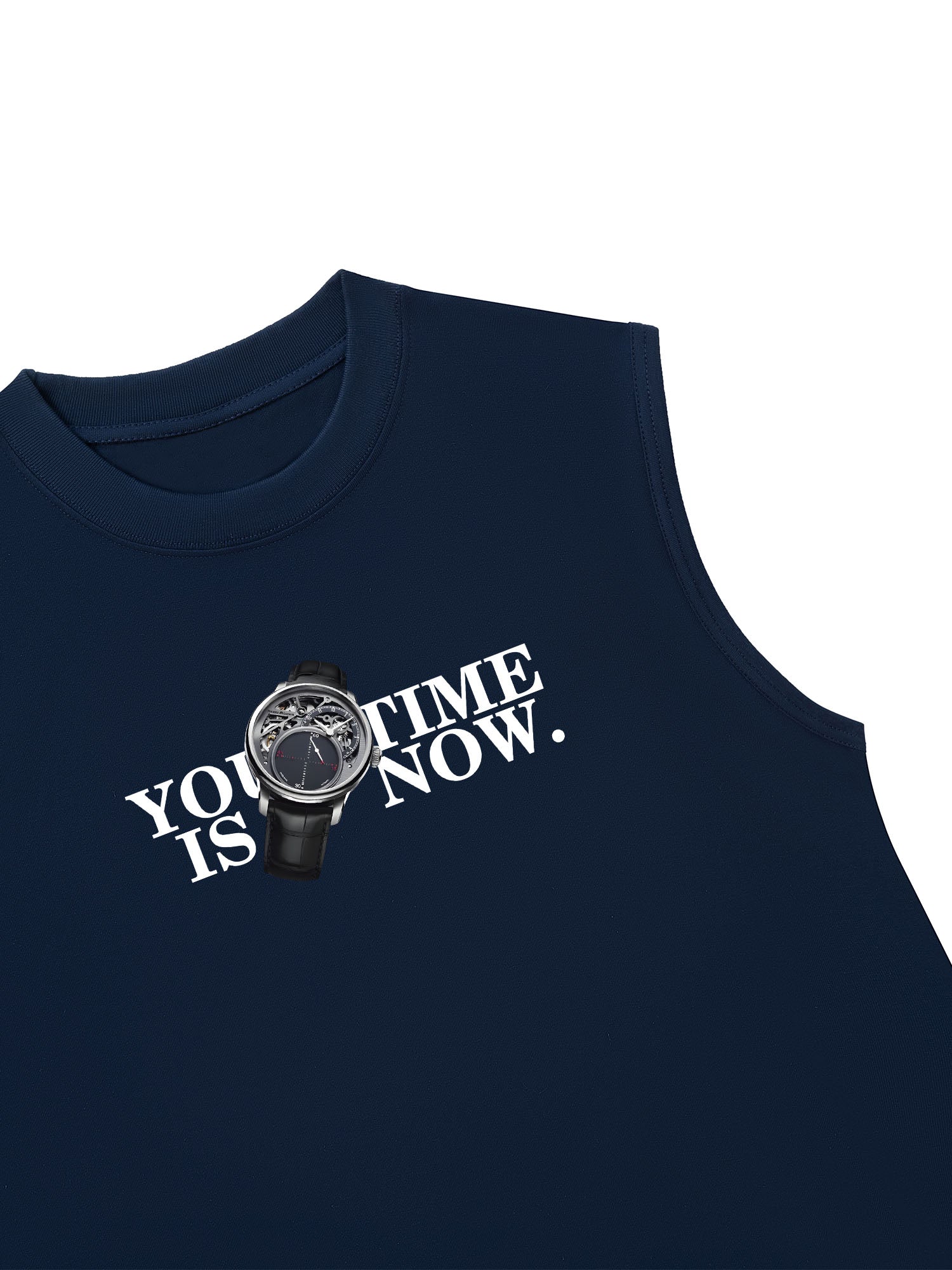 Áo Ba Lỗ Relaxed Fit Watch Your Time Is Now