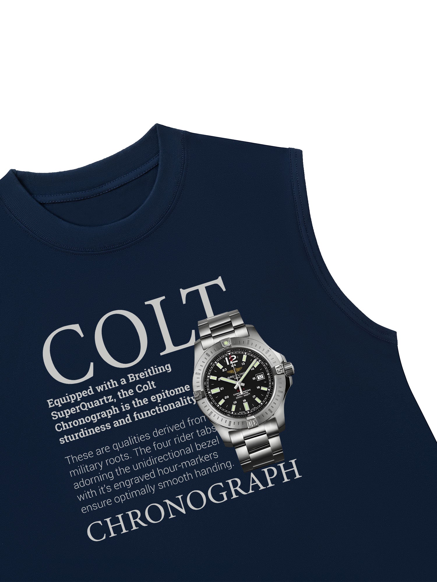Áo Ba Lỗ Relaxed Fit Watch Colt Chronograph