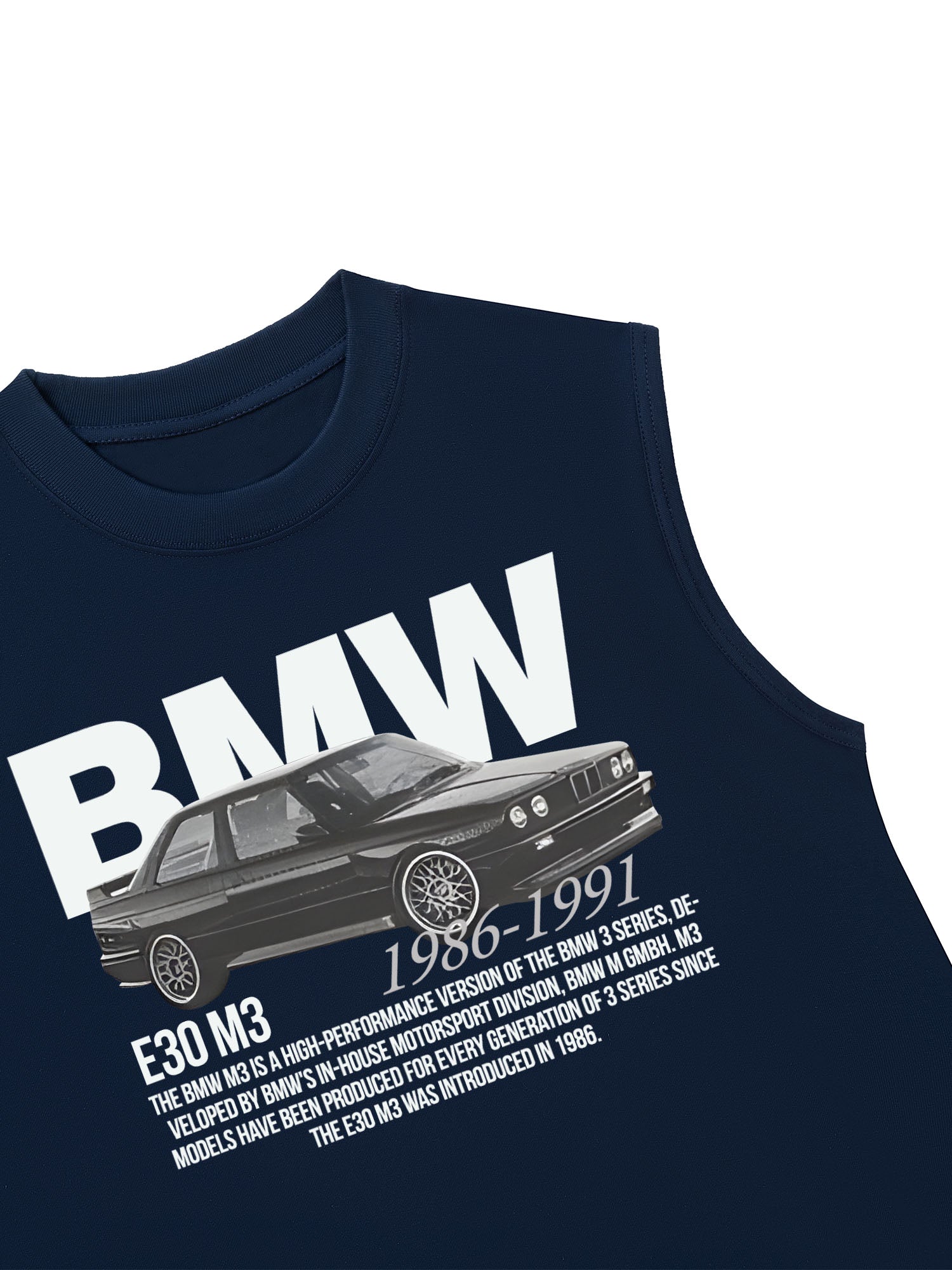 Áo Ba Lỗ Relaxed Fit BMW E30 M3