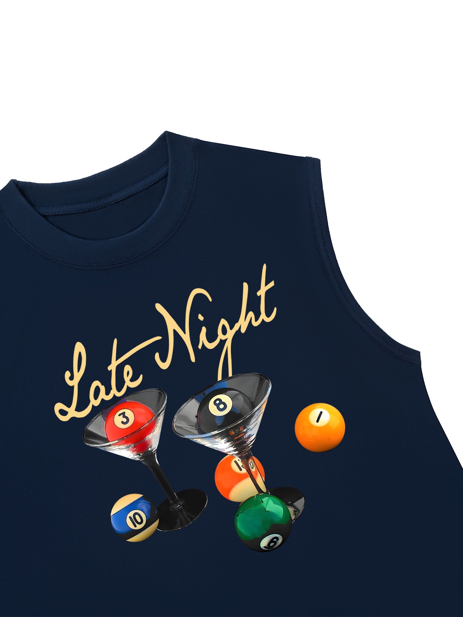 Áo Ba Lỗ Relaxed Fit Late Night