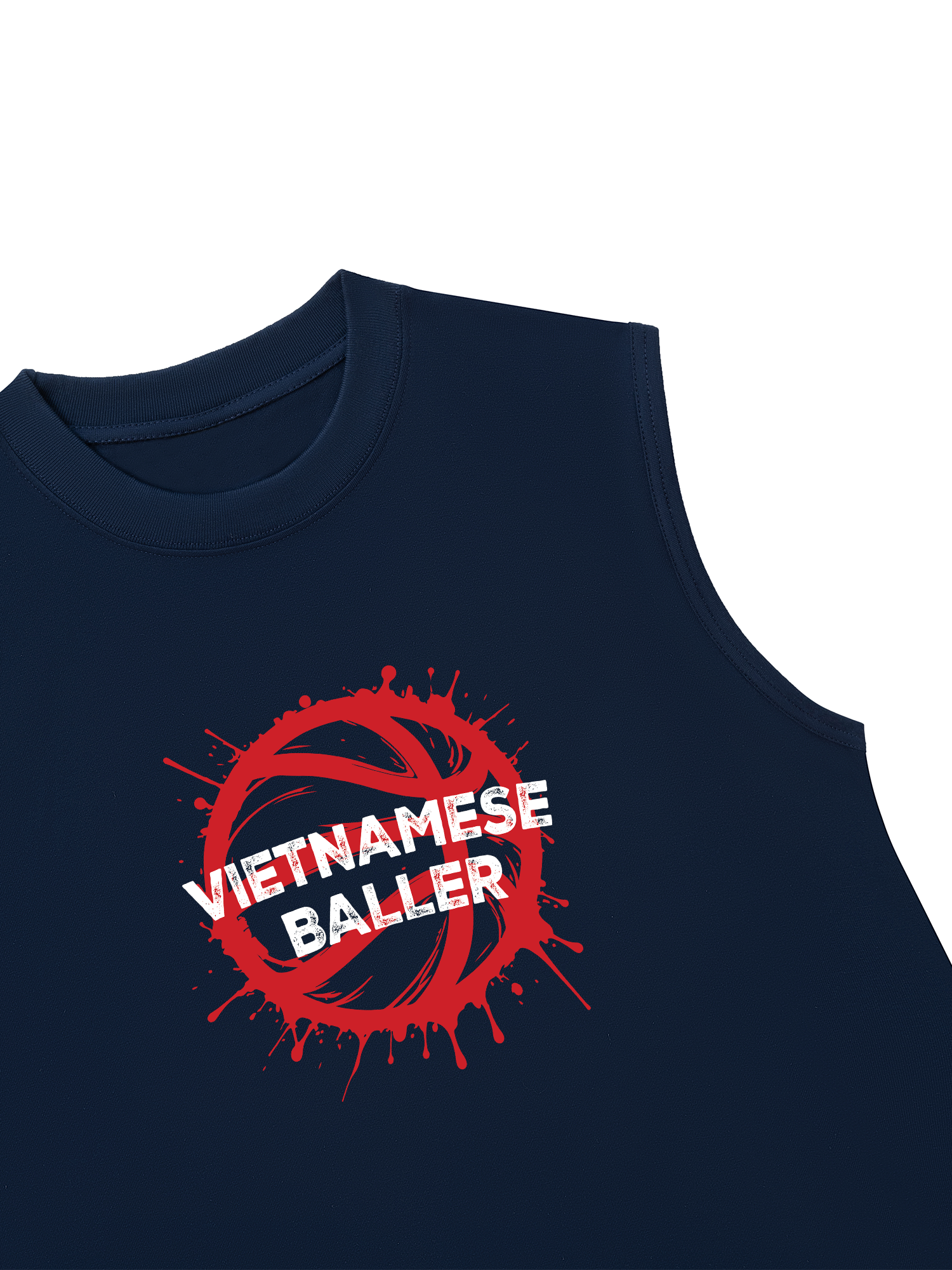 Áo Ba Lỗ Relaxed Fit Basketball Vietnamese Baller