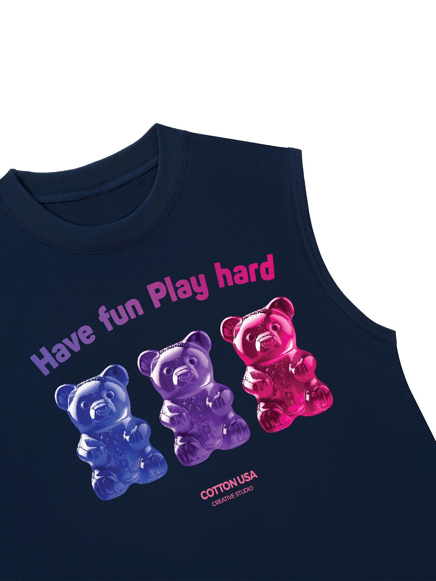 Áo Ba Lỗ Relaxed Fit Have Fun Play Hard
