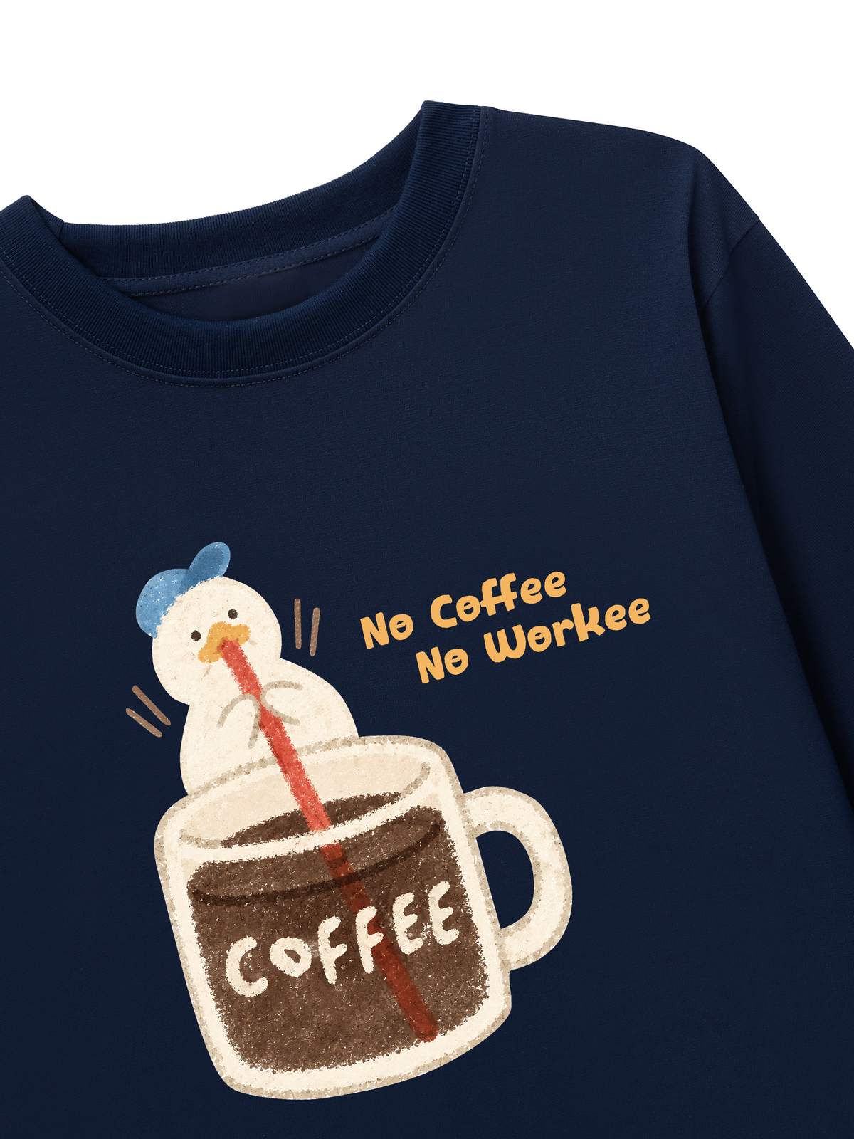 Áo Thun Dài Tay No Coffee No Workee