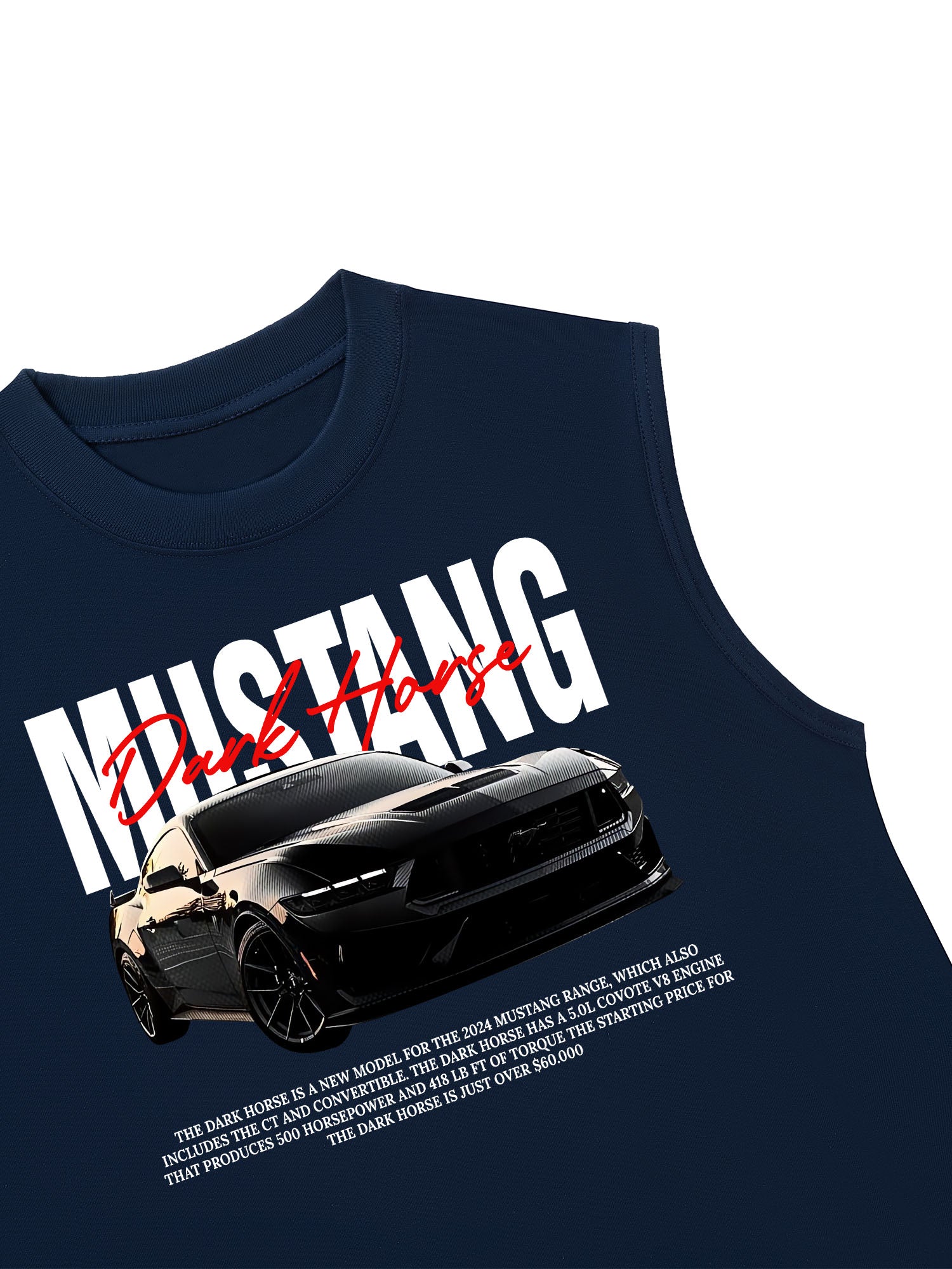 Áo Ba Lỗ Relaxed Fit Ford Mustang Dark Horse