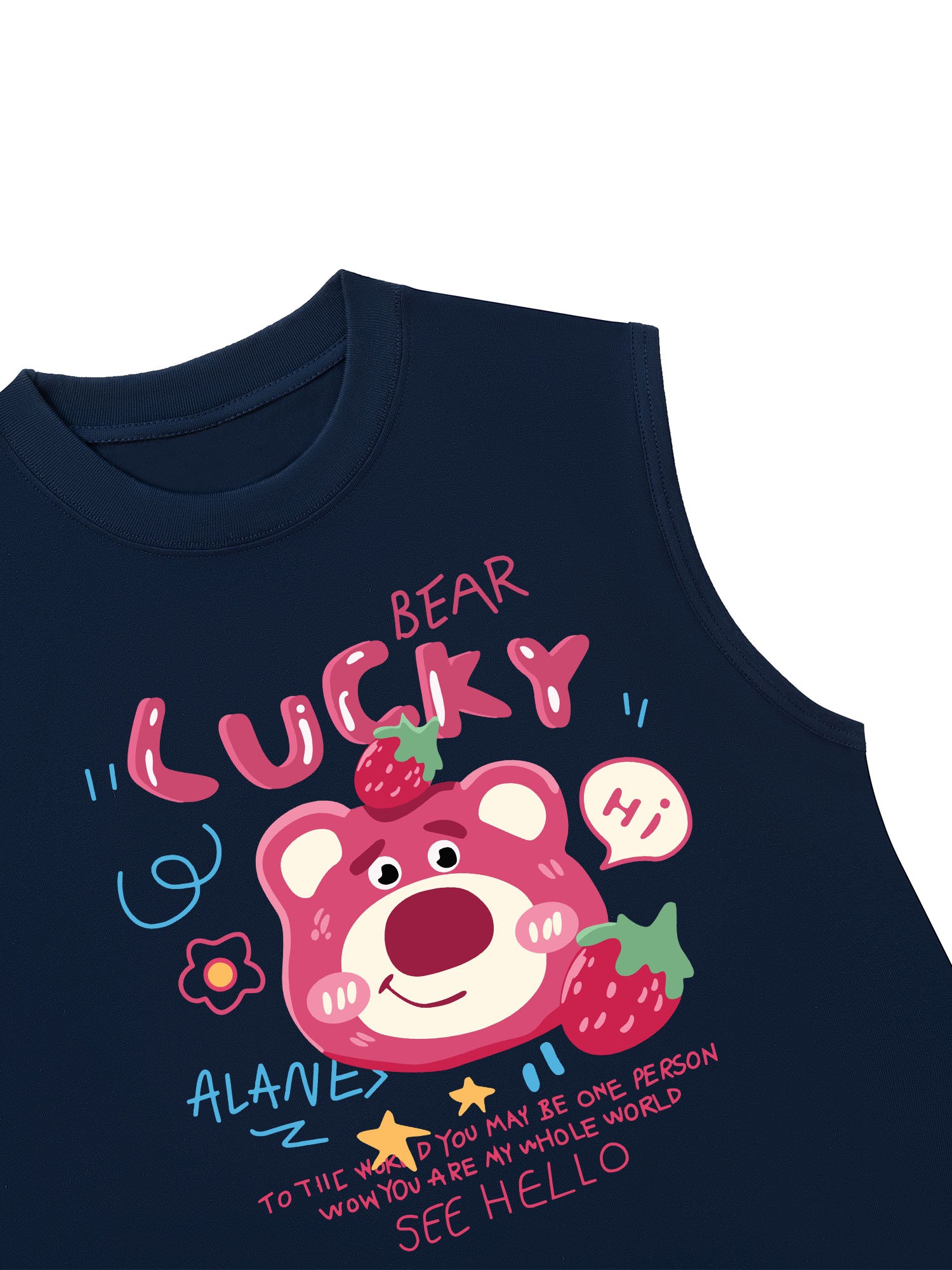 Áo Ba Lỗ Relaxed Fit My Whole World