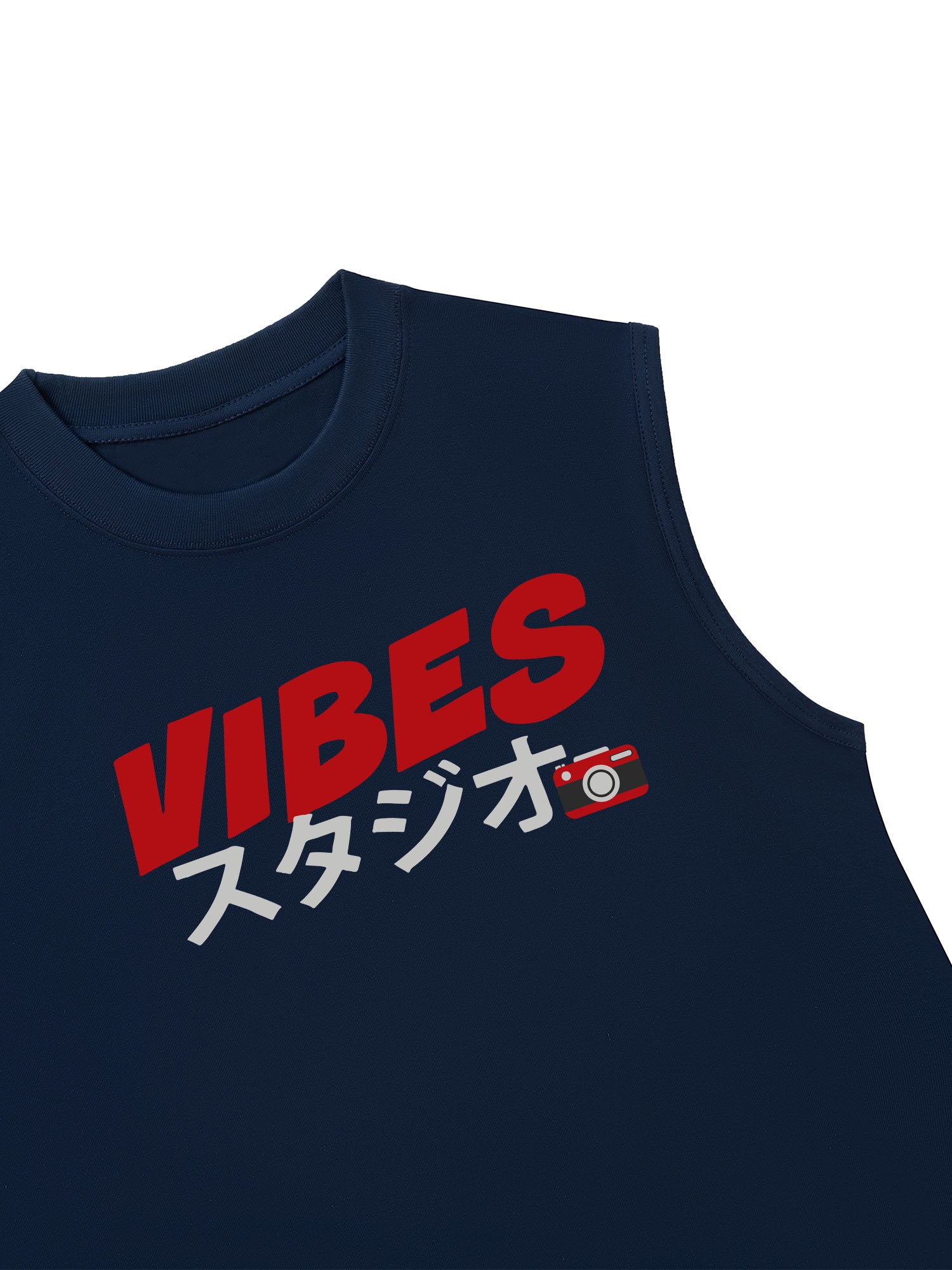 Áo Ba Lỗ Relaxed Fit Vibes Japan
