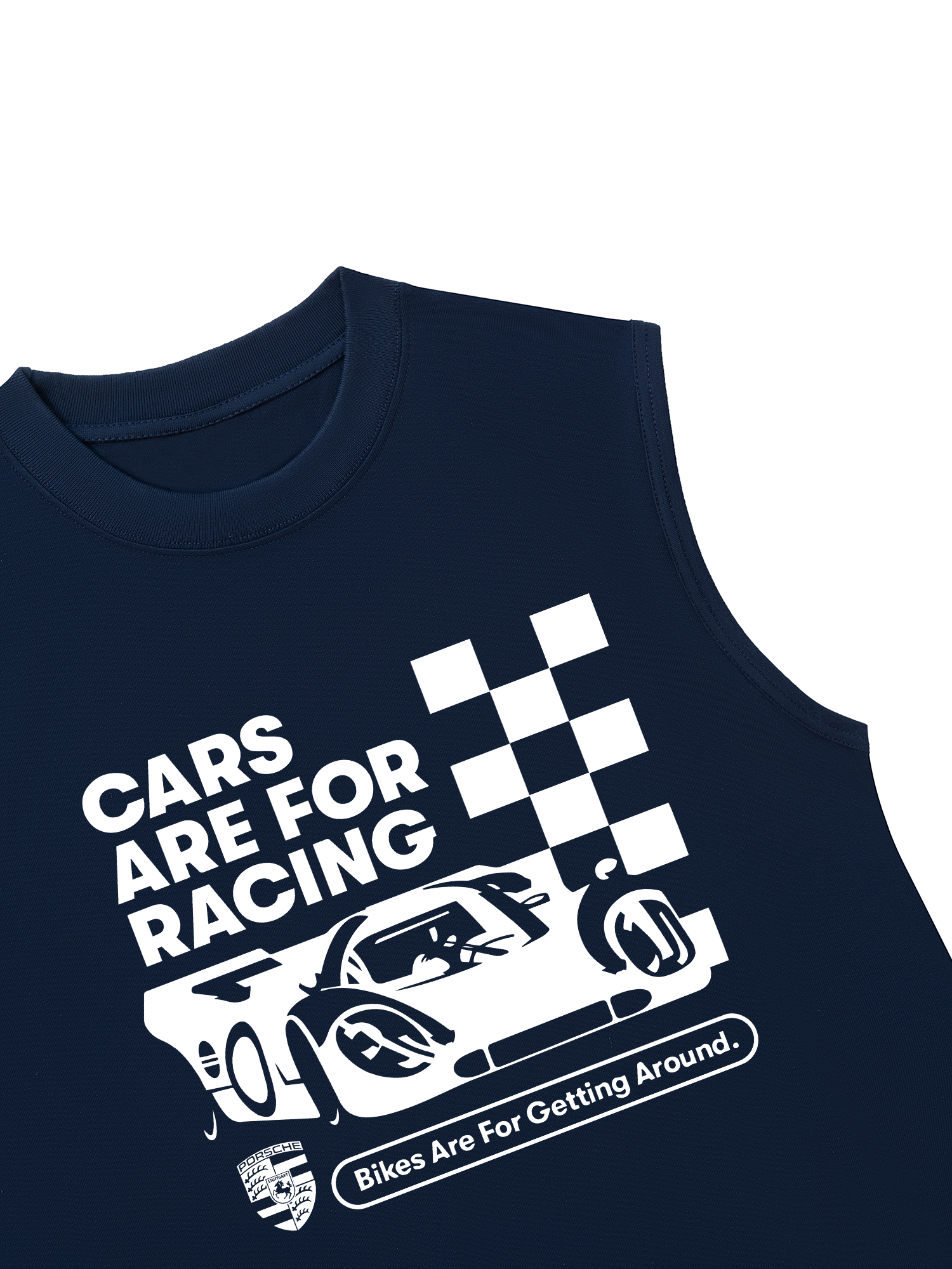 Áo Ba Lỗ Relaxed Fit Porsche Cars Are For Racing