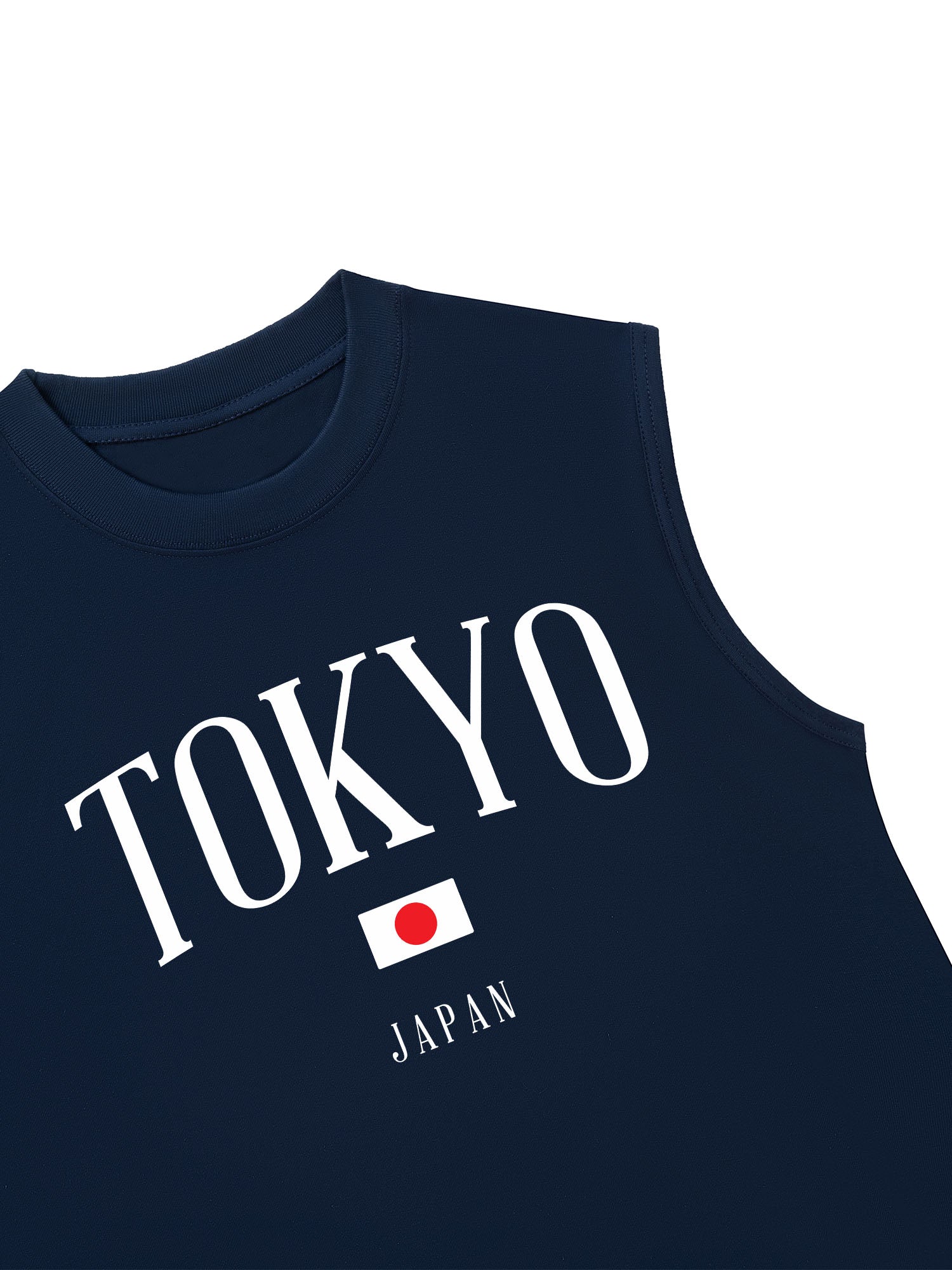 Áo Ba Lỗ Relaxed Fit Tokyo Japan Classic