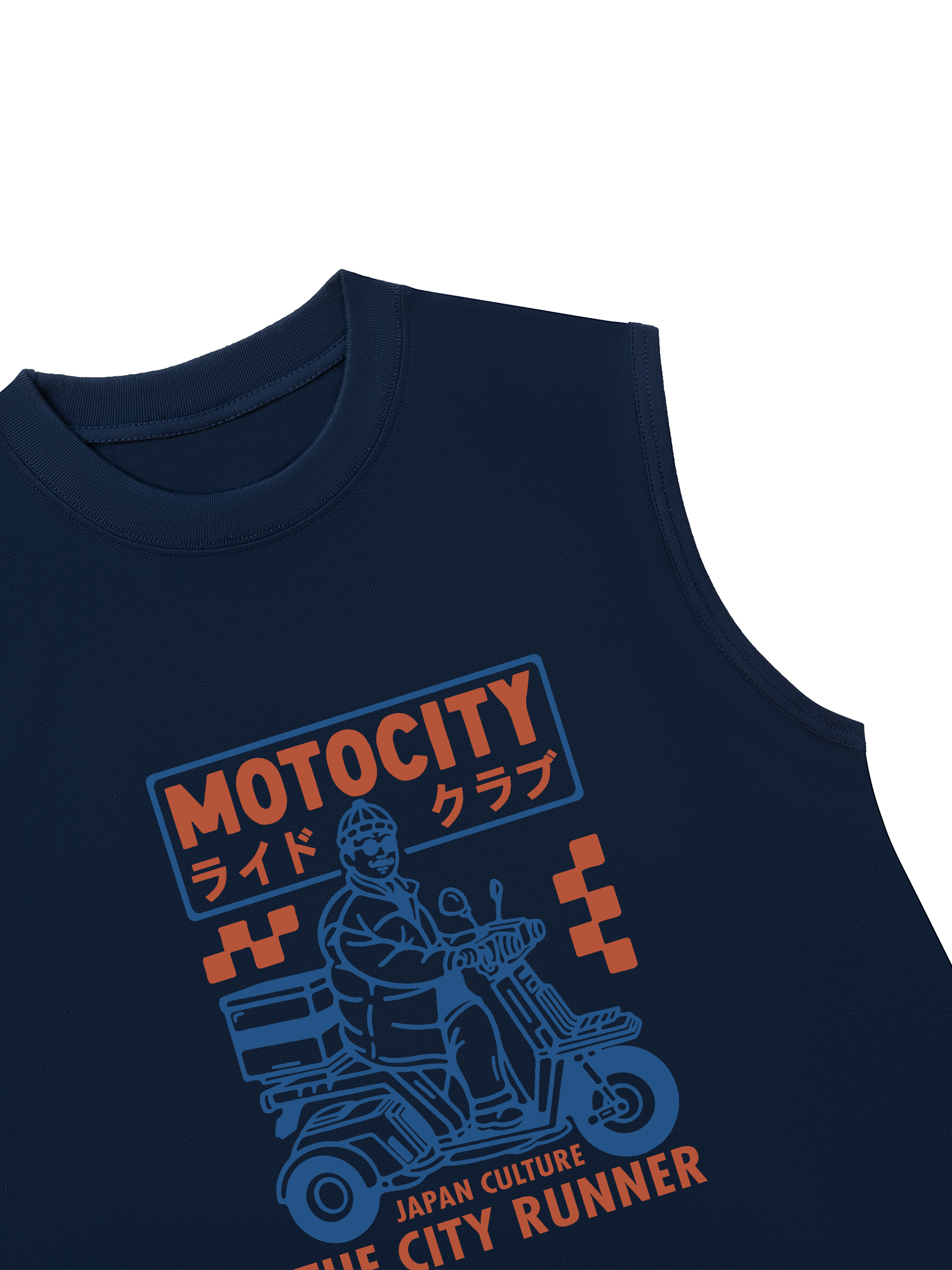 Áo Ba Lỗ Relaxed Fit MOTOCITY