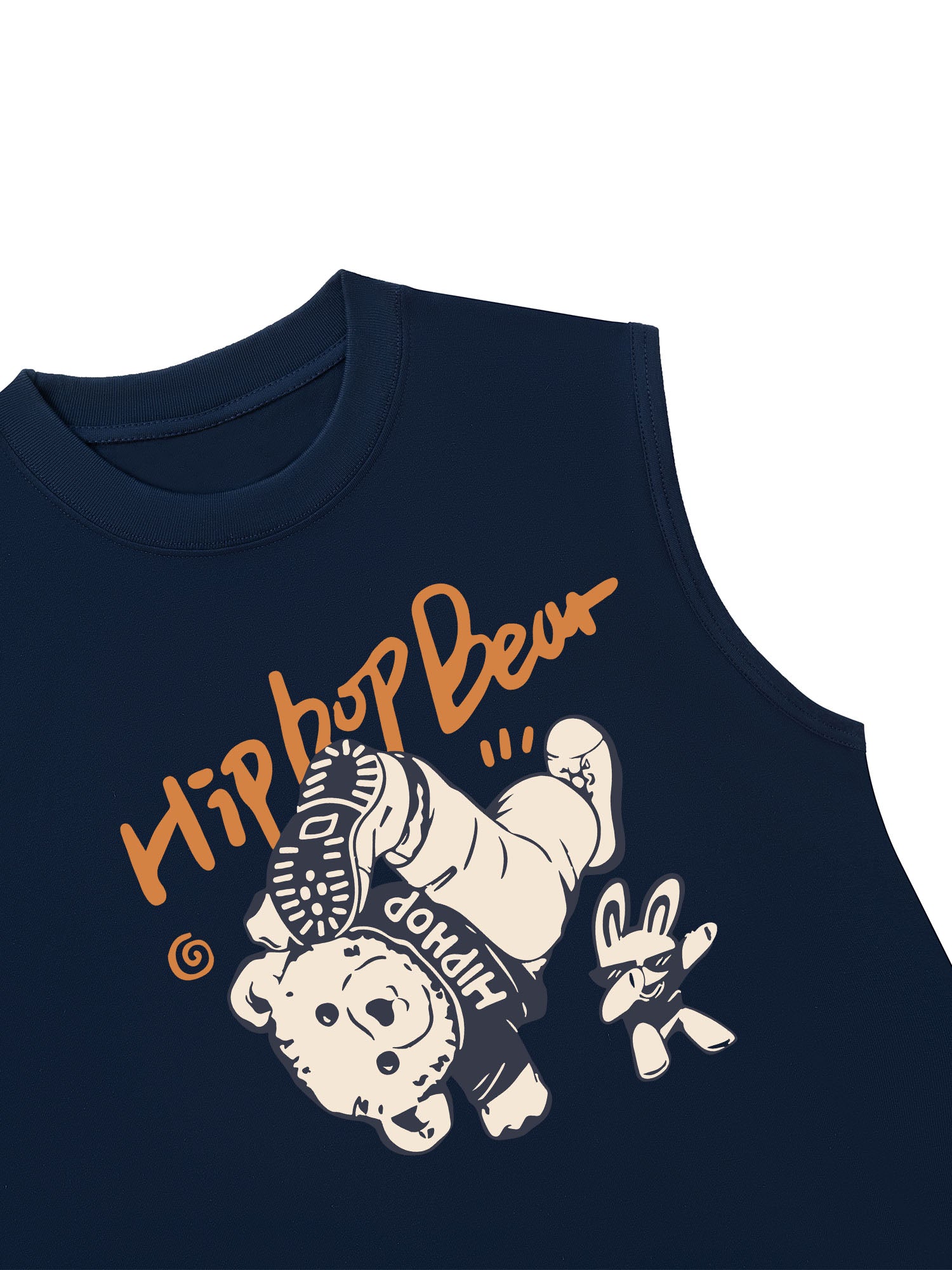 Áo Ba Lỗ Relaxed Fit Hip Hop Bear