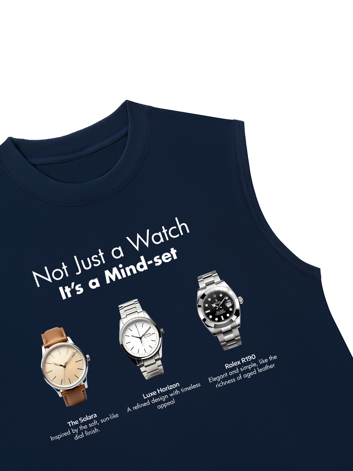 Áo Ba Lỗ Relaxed Fit Watch It_s A Mindset