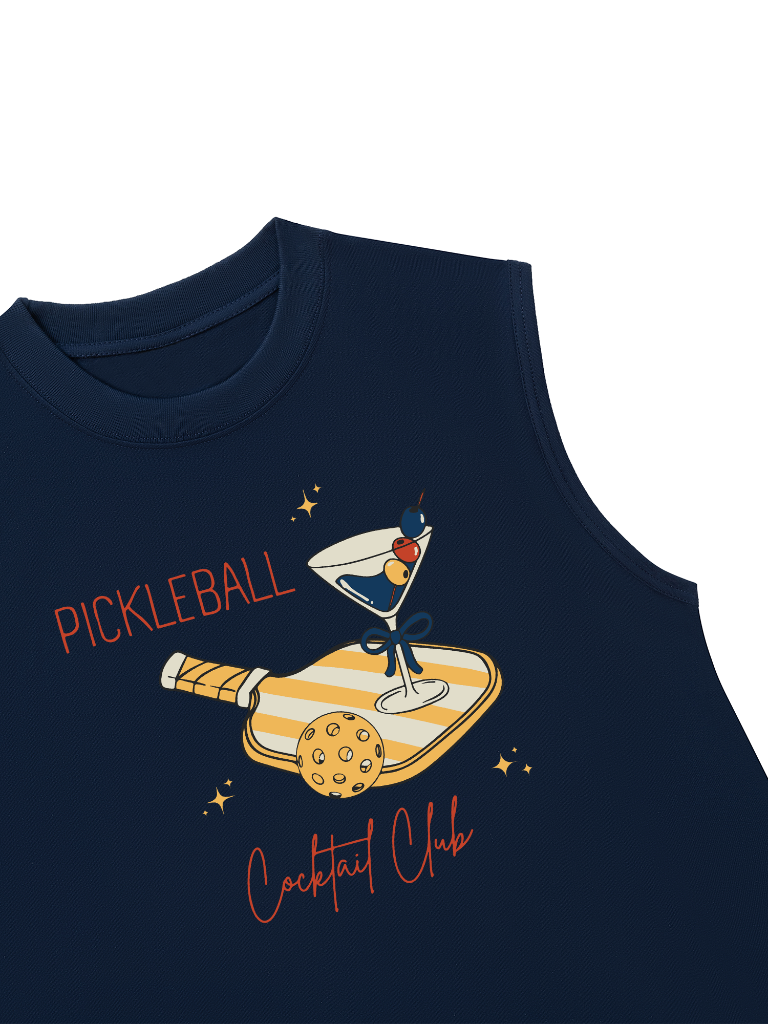 Áo Ba Lỗ Relaxed Fit Pickleball Cocktail Club