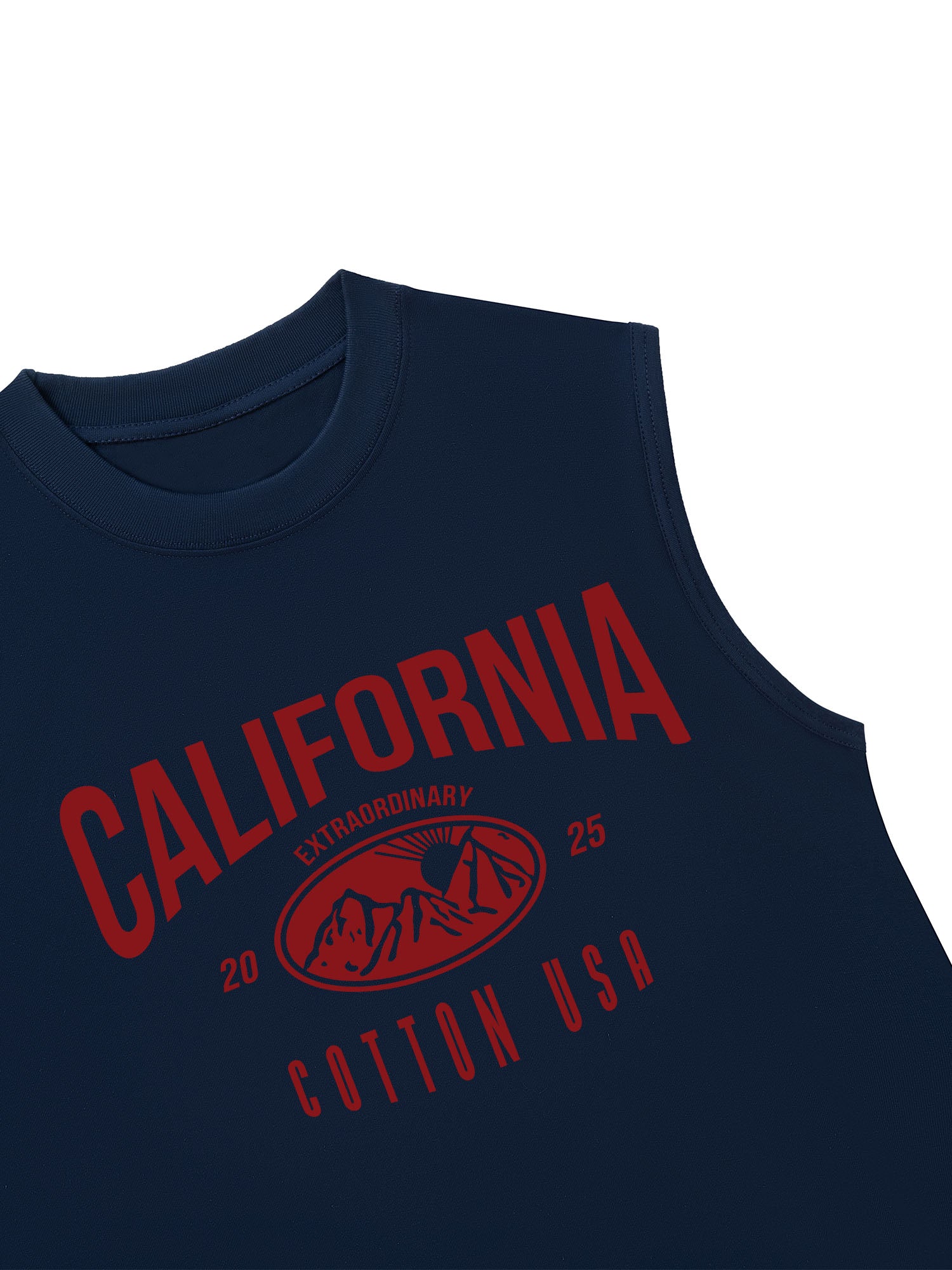 Áo Ba Lỗ Relaxed Fit USA California Extraordinary