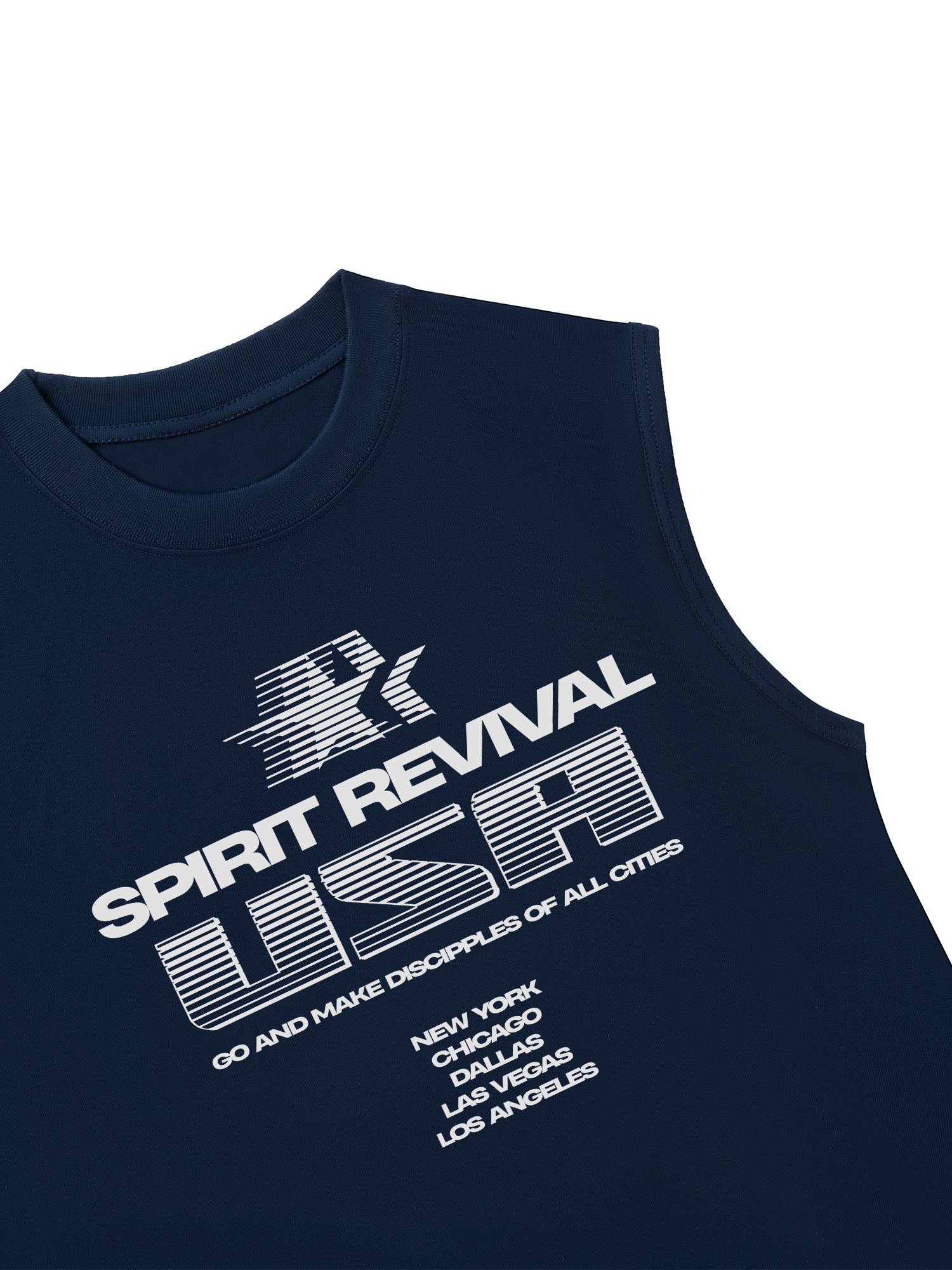 Áo Ba Lỗ Relaxed Fit USA Spirit Revival
