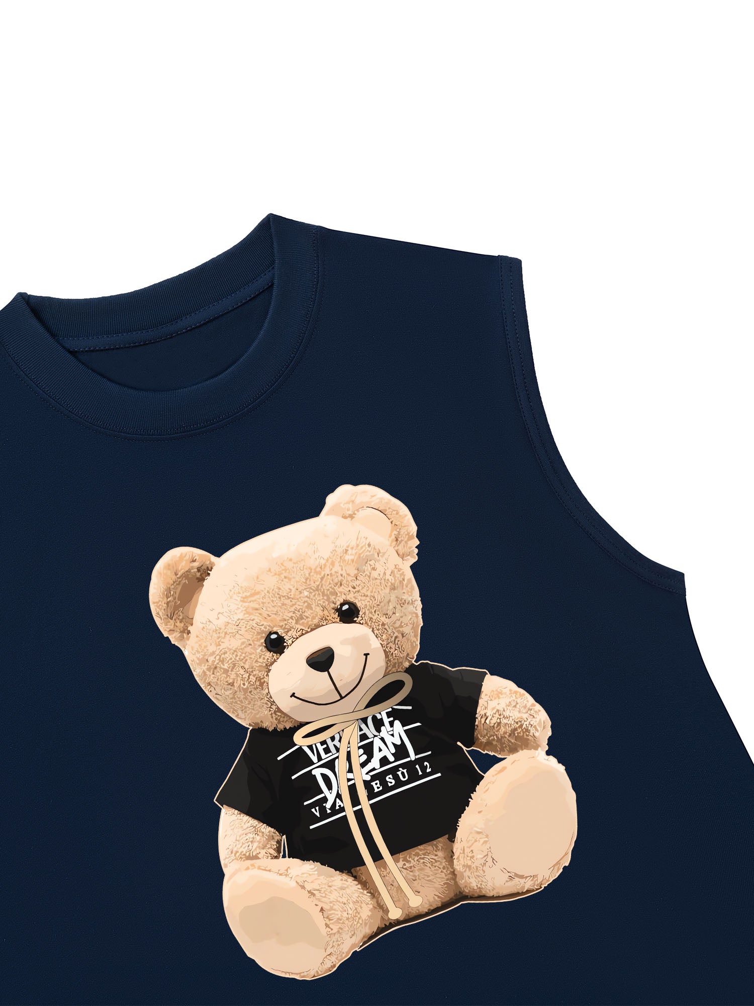 Áo Ba Lỗ Relaxed Fit Vintage Bear