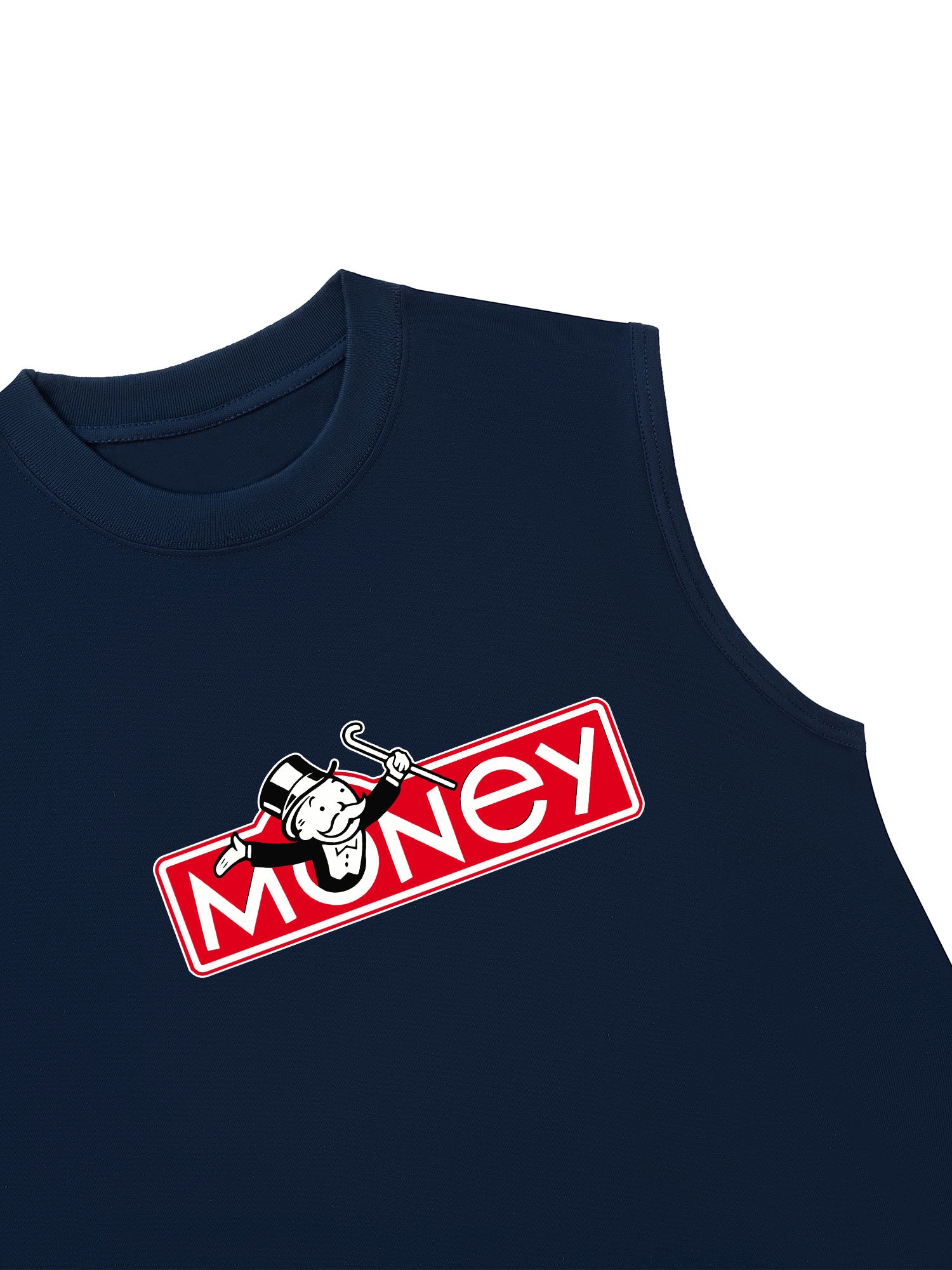 Áo Ba Lỗ Relaxed Fit Money Monopoly Custom