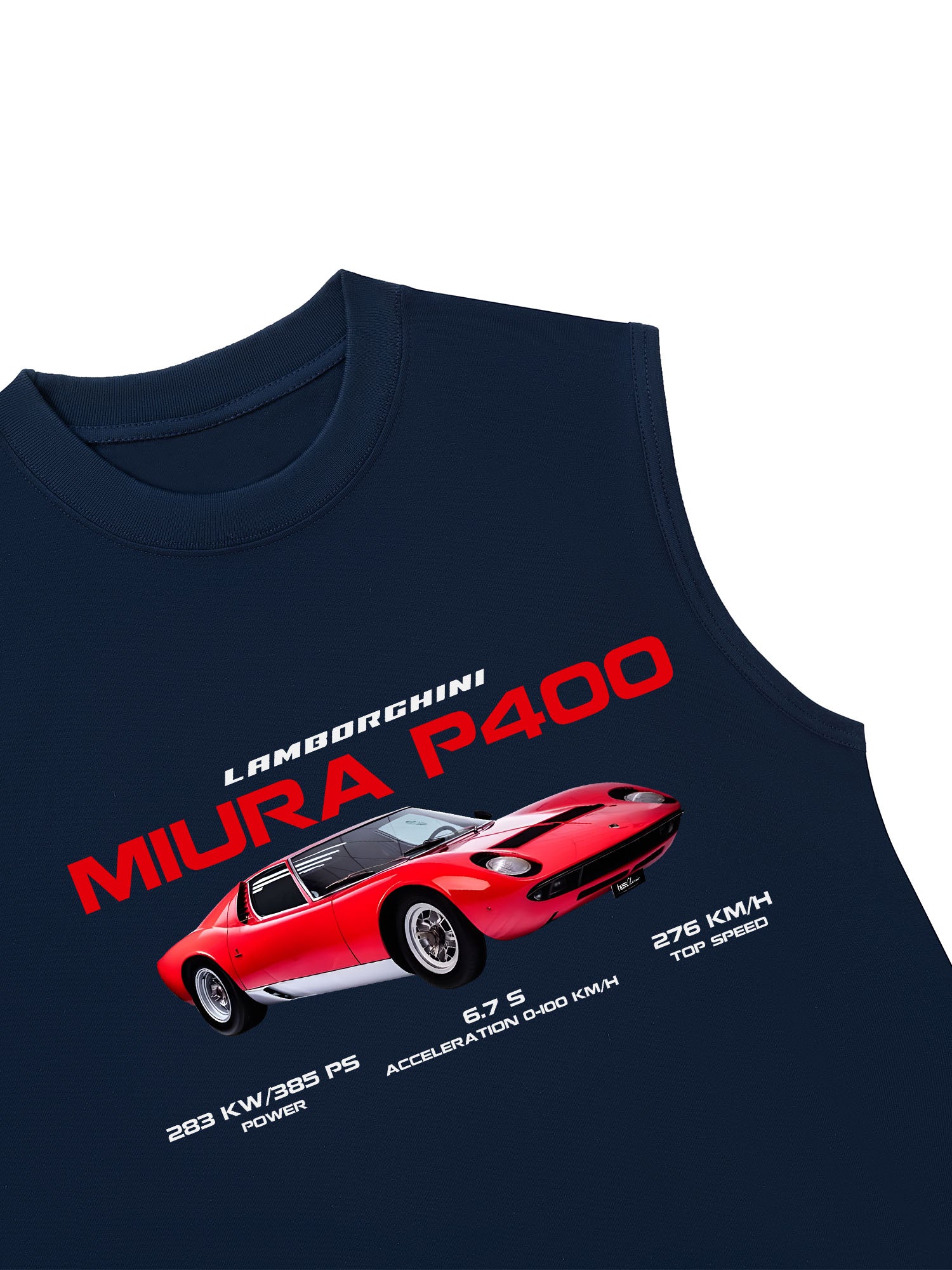 Áo Ba Lỗ Relaxed Fit Lamborghini Miura P400